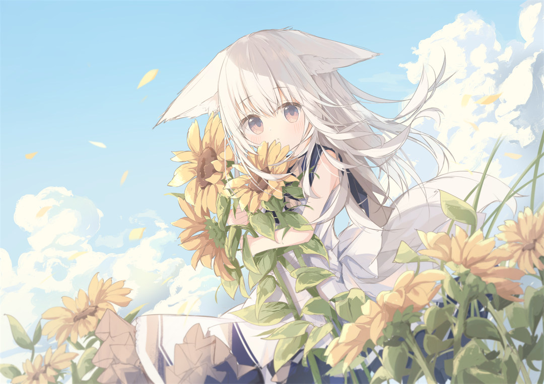 【P站美图】虚拟偶像 樱巫女 碧蓝档案 早濑优香 锭前纱织 Miku 插画美图推荐 P站美图-第13张