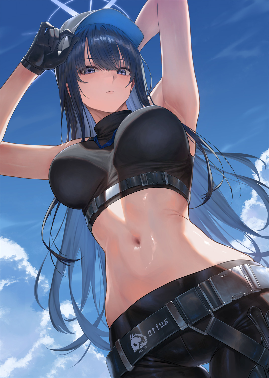 【P站美图】虚拟偶像 樱巫女 碧蓝档案 早濑优香 锭前纱织 Miku 插画美图推荐 P站美图-第15张