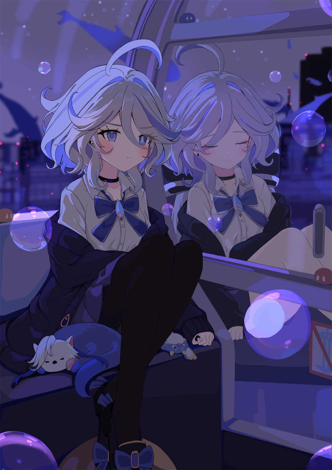 【P站美图】初音未来 东方Project 博丽灵梦 绝区零 丽娜 碧蓝档案 砂狼白子 插画美图推荐 P站美图-第2张