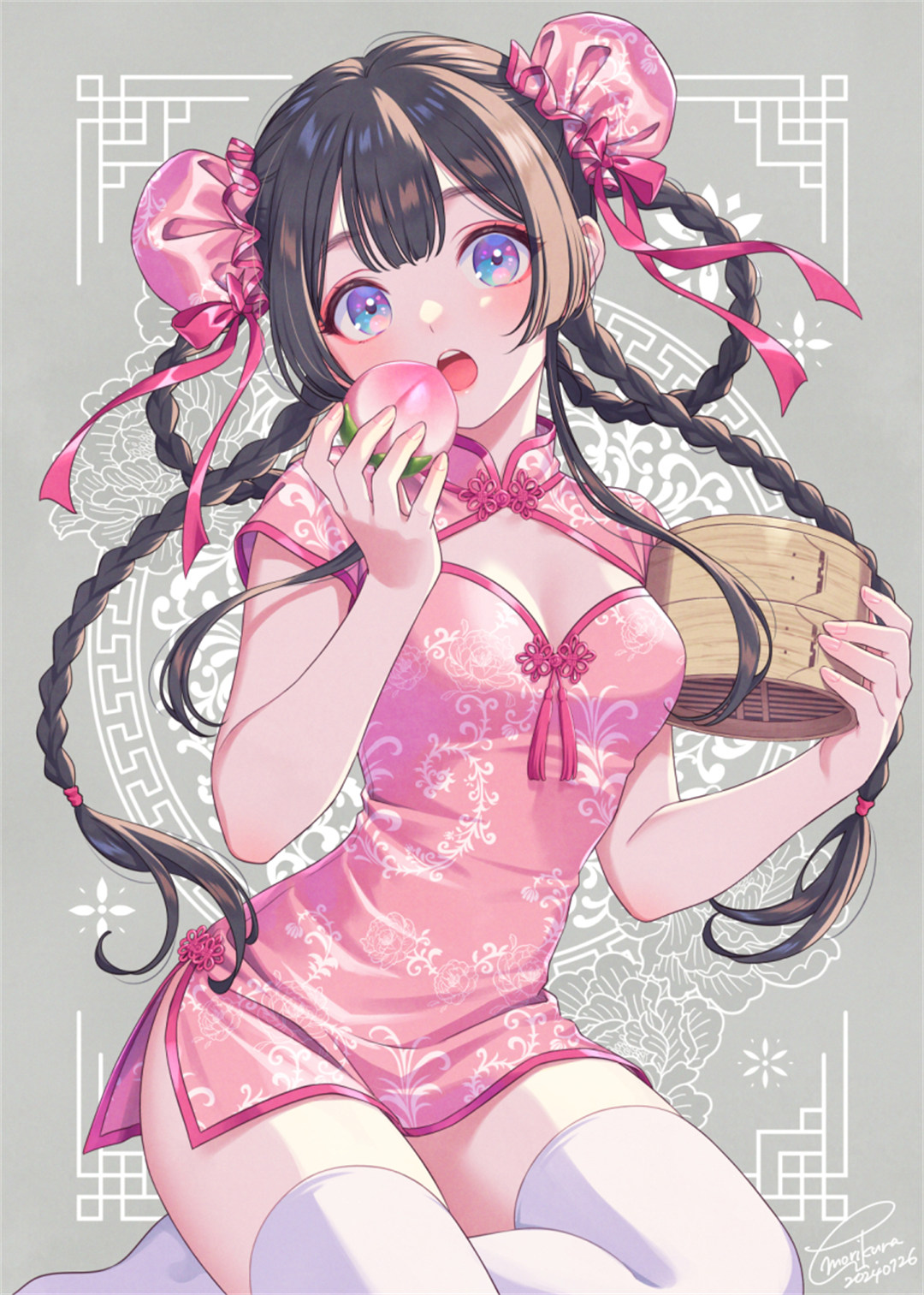 【插画精选】碧蓝档案 錠前サオリ 圣园弥香 虚拟主播 一伊那尔栖 会员插画美图推荐 精选插画-第3张