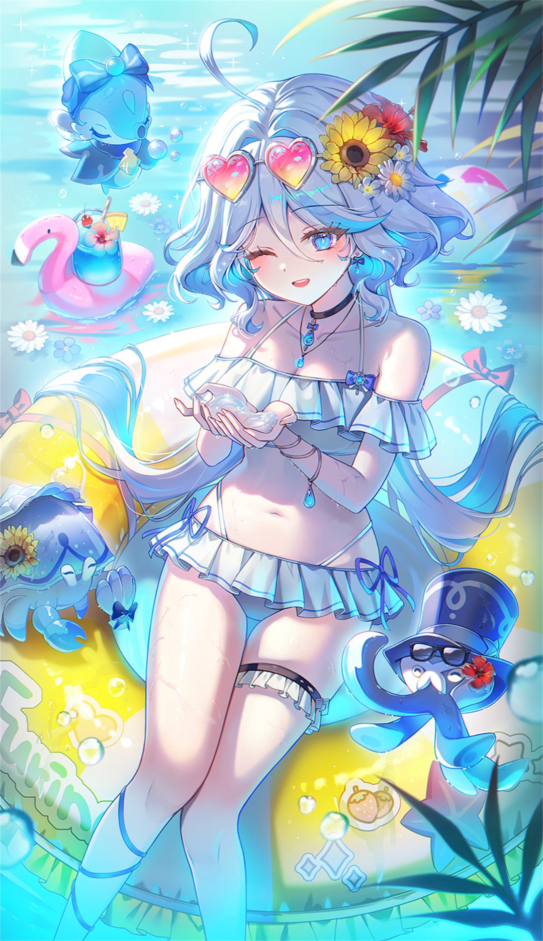 【插画精选】星穹铁道 花火 原神 芙宁娜 碧蓝档案 飞鸟马时 会员插画美图推荐 精选插画-第1张