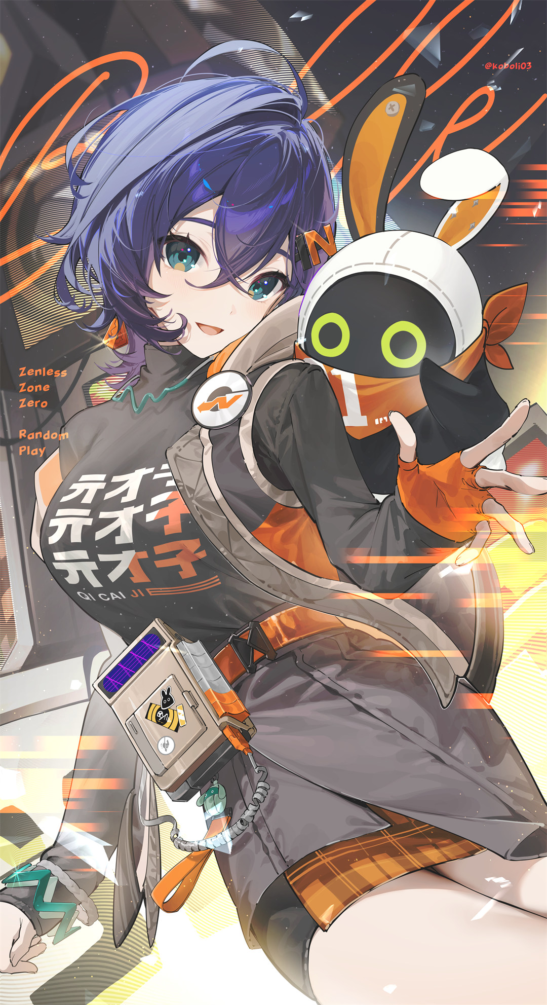 【插画特辑】绝区零 安比 妮可 铃 艾莲乔 同人角色小合集推荐 P站美图-第6张