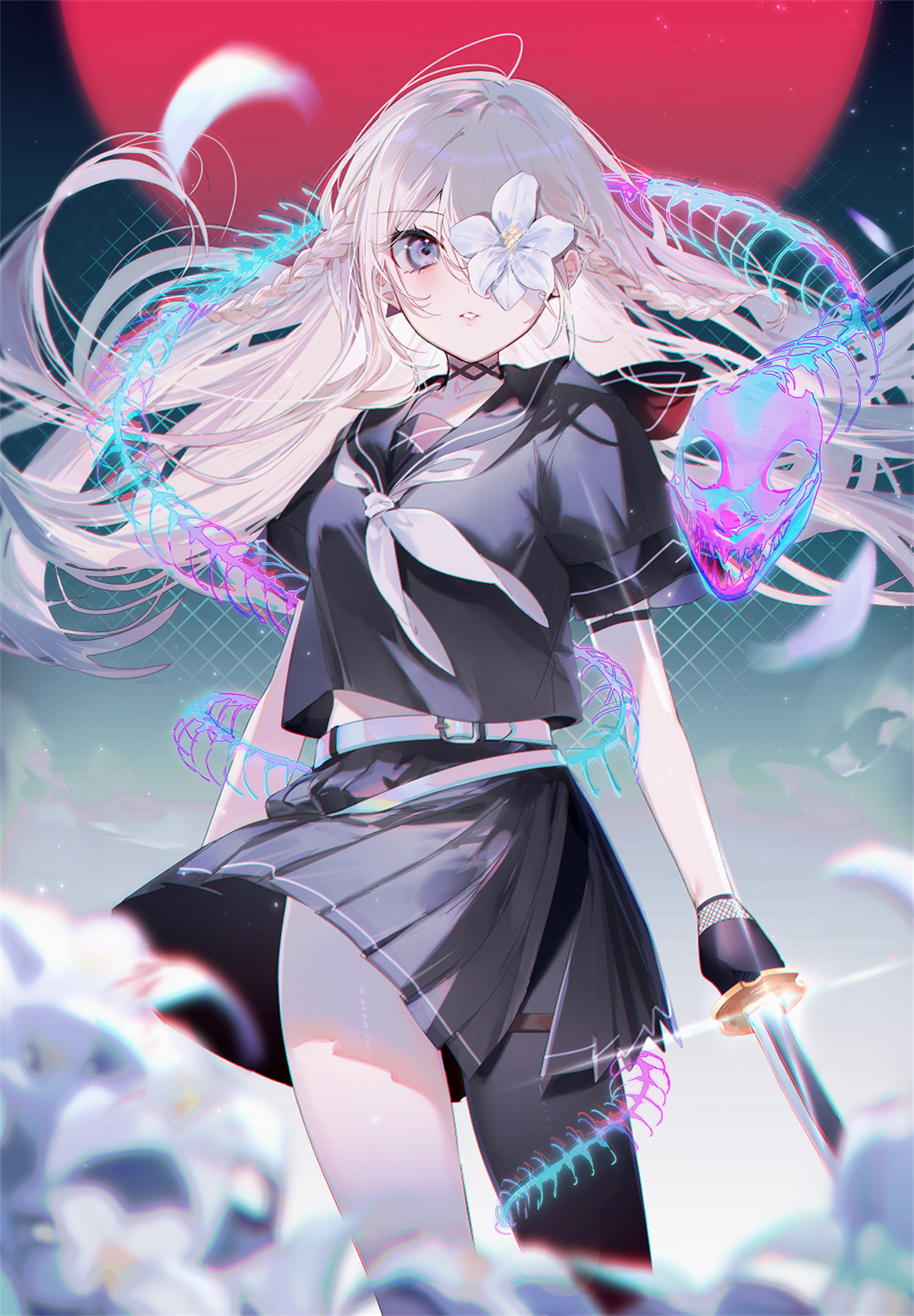 【P站美图】碧蓝档案 飞鸟马时 早濑优香 初音未来 绝区零 艾莲乔 铃 插画美图推荐 P站美图-第4张