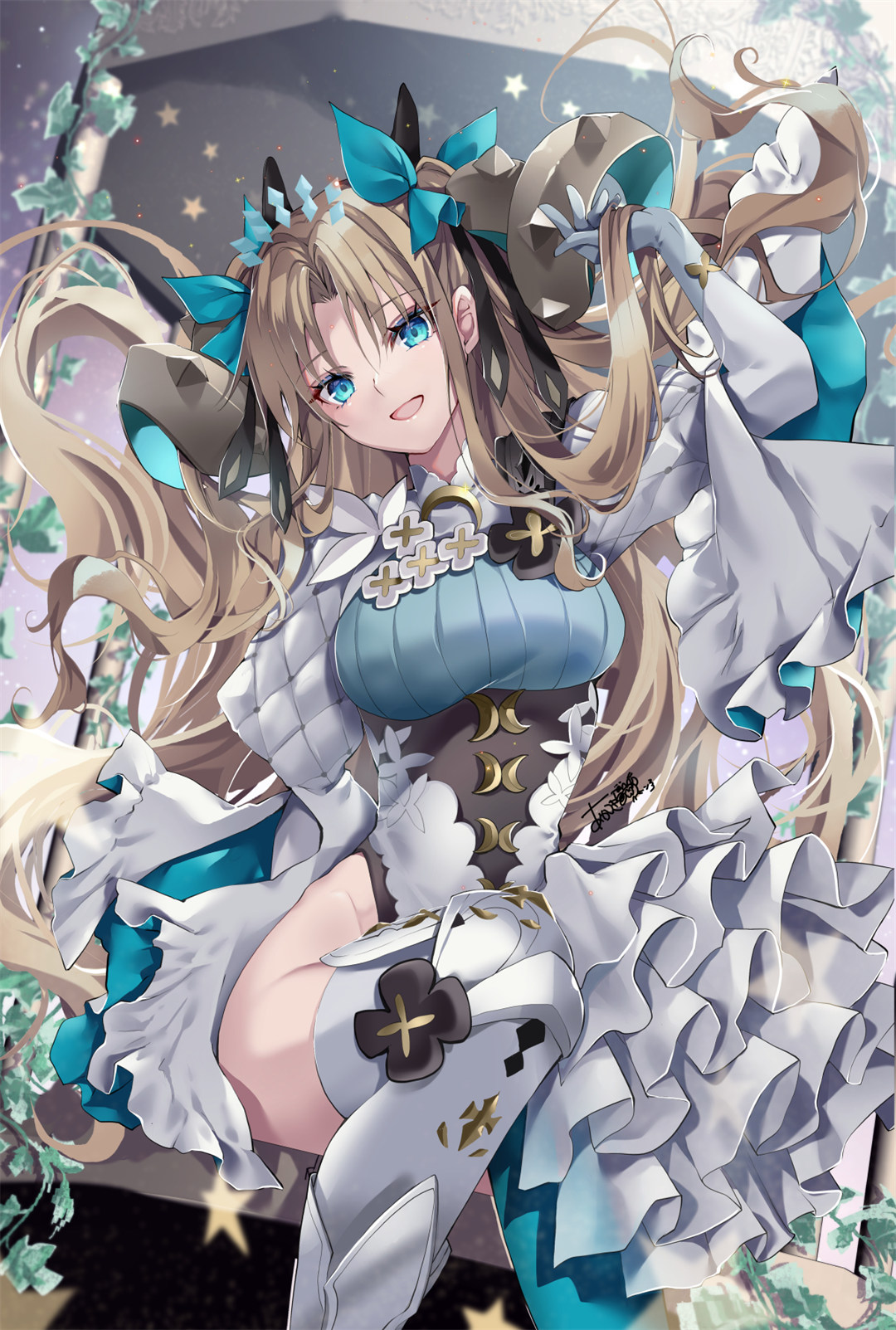 【P站美图】碧蓝档案 天雨亚子 空崎日奈 女仆装 星铁 花火 插画美图推荐 P站美图-第8张