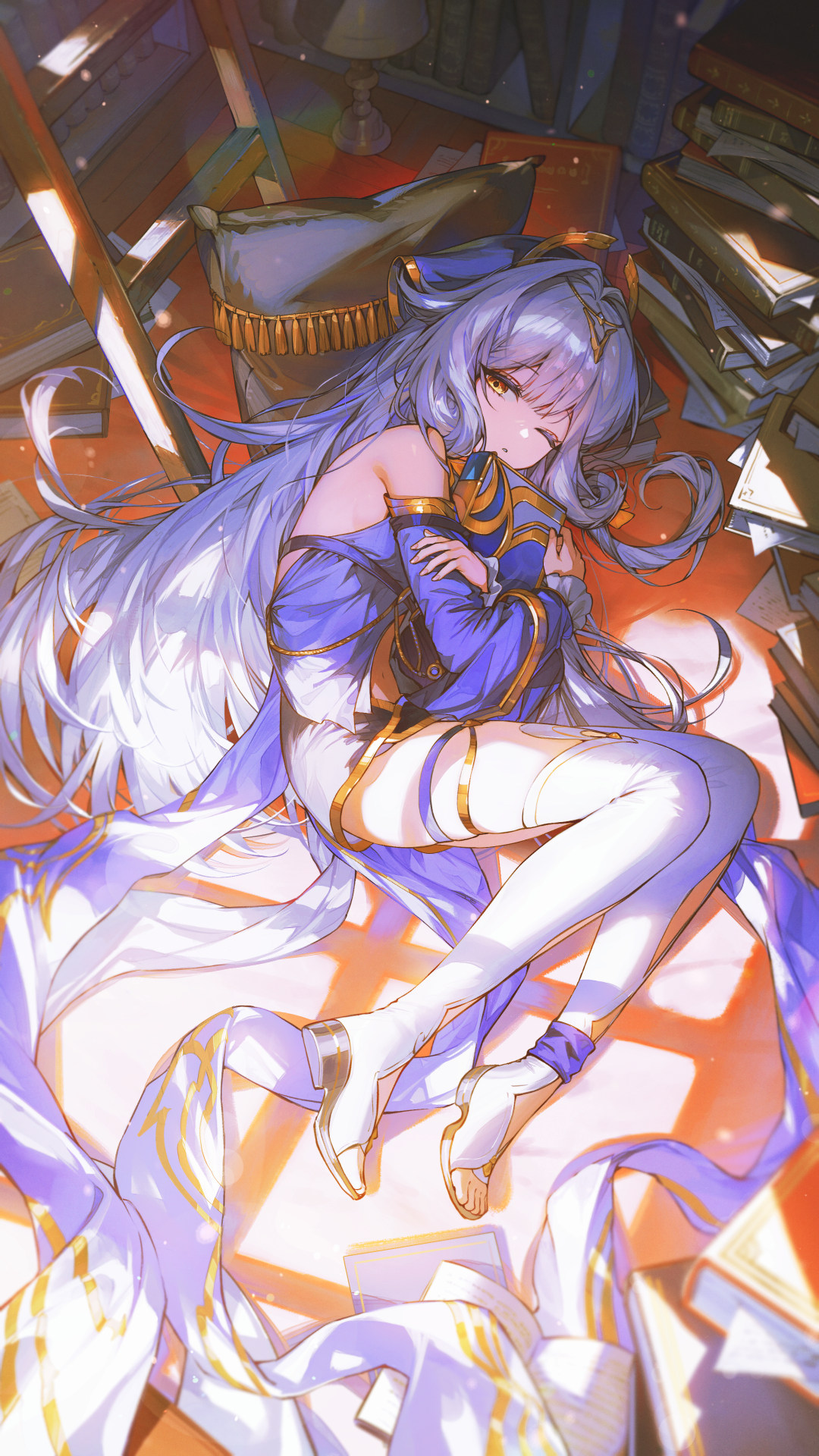 【P站美图】碧蓝档案 天雨亚子 空崎日奈 女仆装 星铁 花火 插画美图推荐 P站美图-第13张