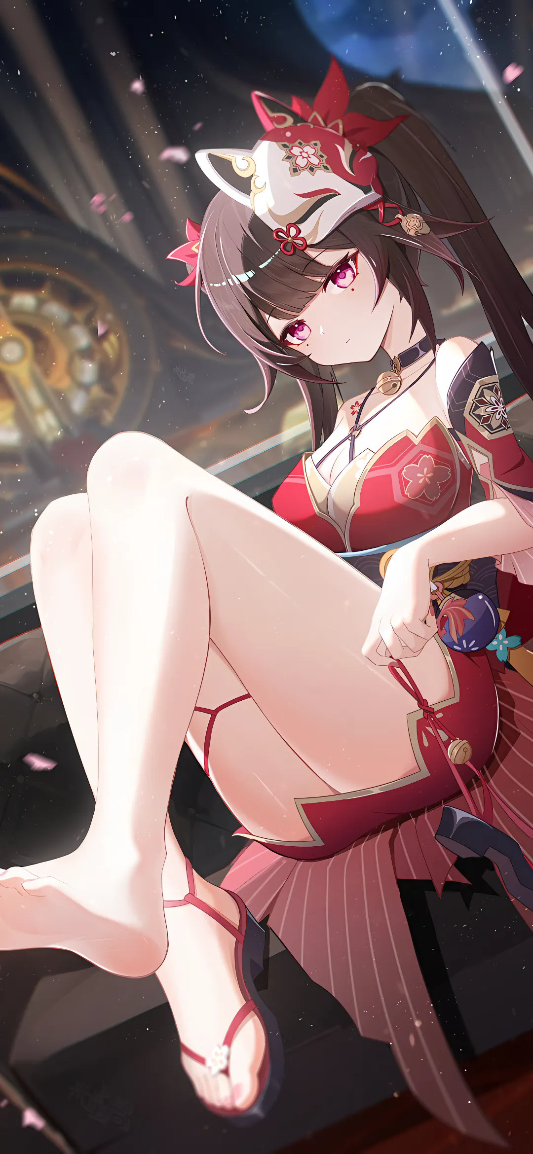 【动漫壁纸】绝区零 铃 碧蓝档案 早濑优香 星铁 卡芙卡 花火 克拉拉 有些情感一生都还不清 手机壁纸-第10张