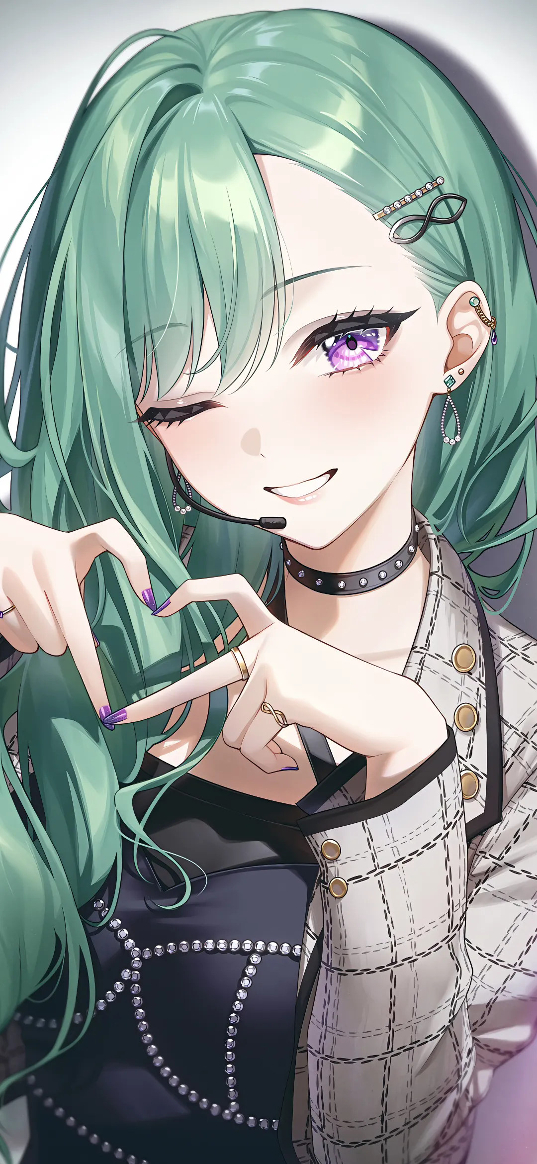 【动漫壁纸】绝区零 艾莲乔 初音未来 JK制服 就连说再见的资格我也不配 手机壁纸-第14张