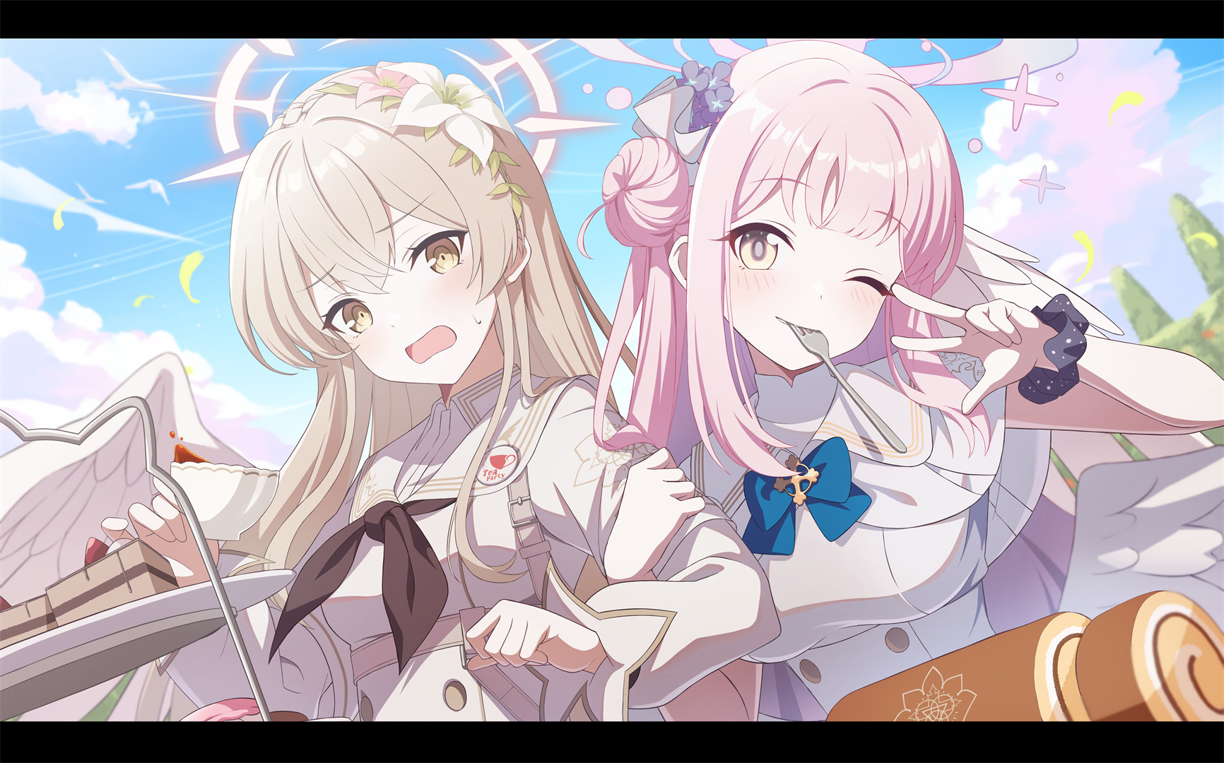 【P站美图】原神 芙宁娜 樱花 女子校生 女仆美少女 星铁 花火 插画美图推荐 P站美图-第3张