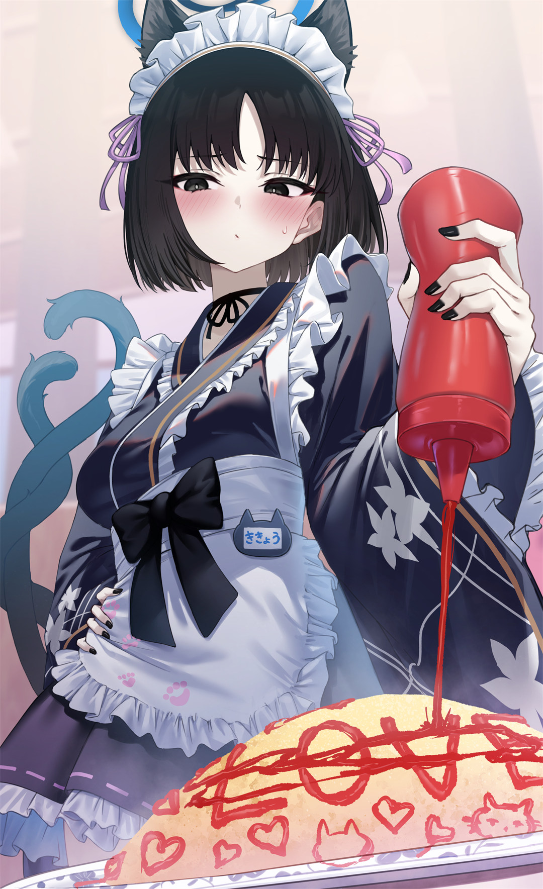 【P站美图】原神 芙宁娜 樱花 女子校生 女仆美少女 星铁 花火 插画美图推荐 P站美图-第12张