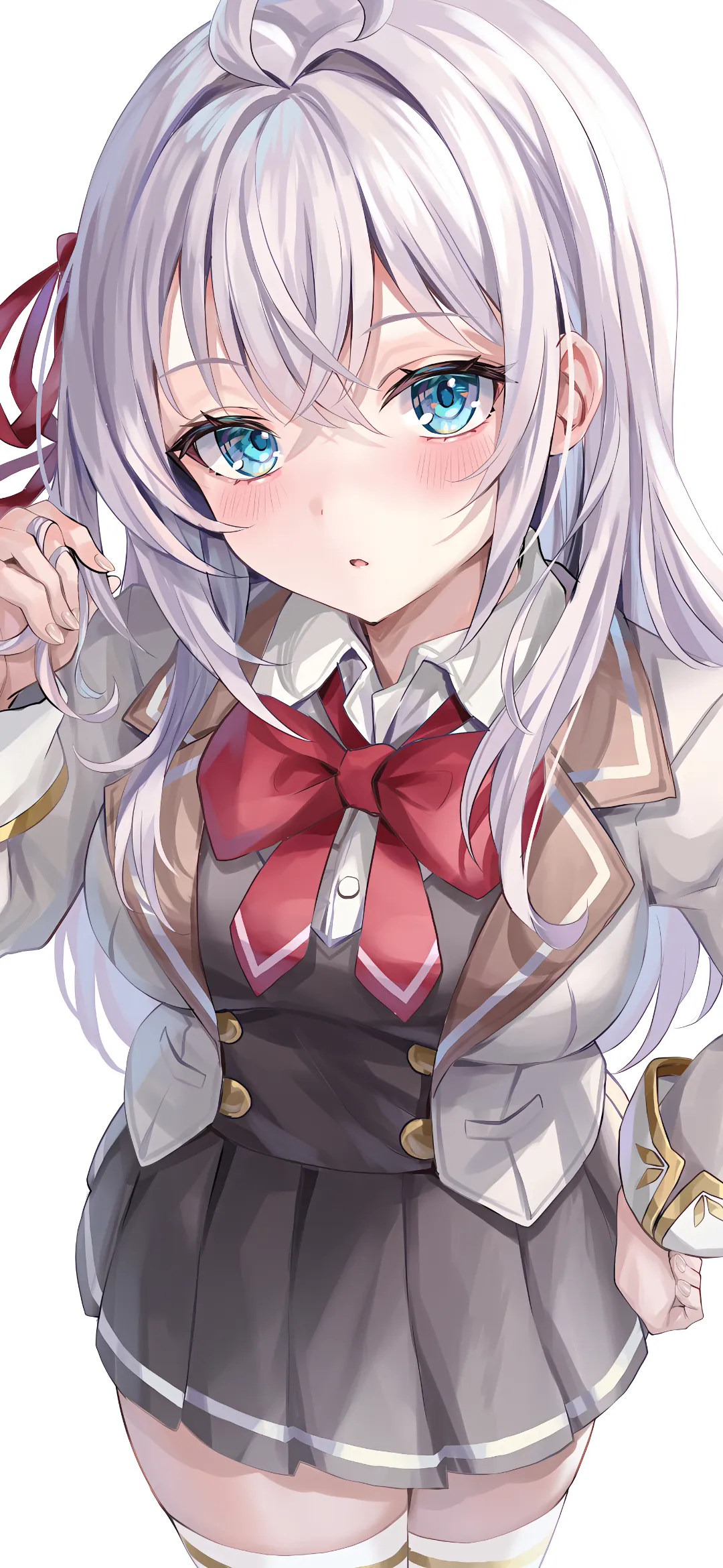 【动漫壁纸】绝区零 艾莲乔 长大版符玄 连衣裙JK?海边美少女 愿你的冬天永远不缺暖阳 手机壁纸-第4张