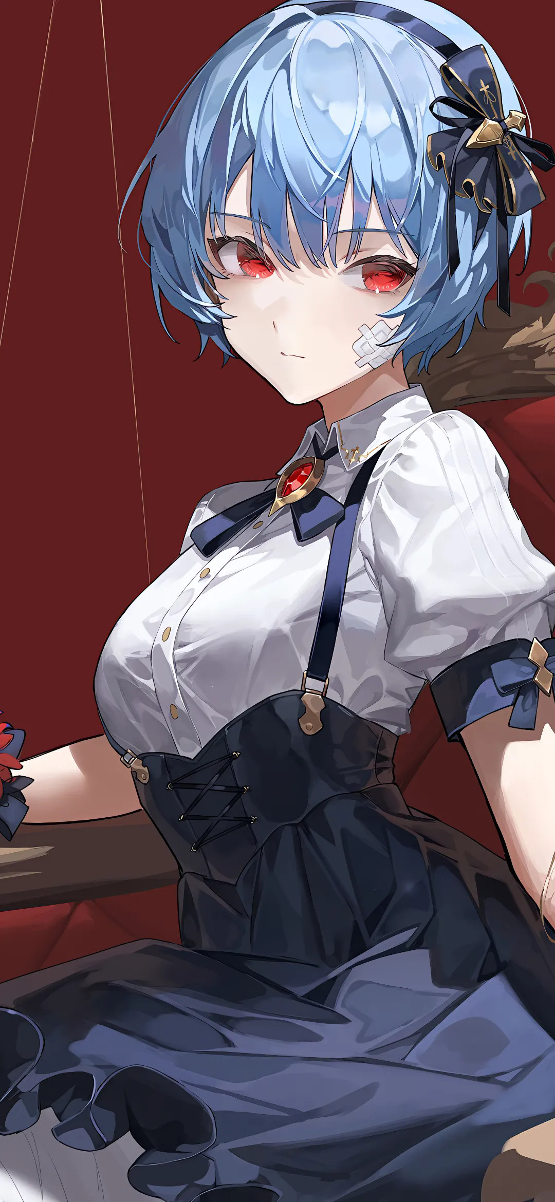 【动漫壁纸】绝区零 艾莲乔 长大版符玄 连衣裙JK?海边美少女 愿你的冬天永远不缺暖阳 手机壁纸-第5张