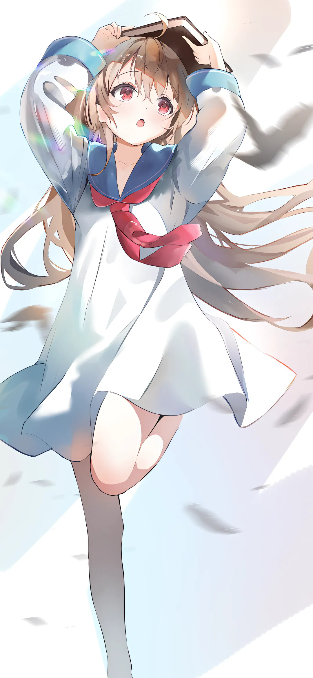 【动漫壁纸】绝区零 艾莲乔 长大版符玄 连衣裙JK?海边美少女 愿你的冬天永远不缺暖阳 手机壁纸-第7张