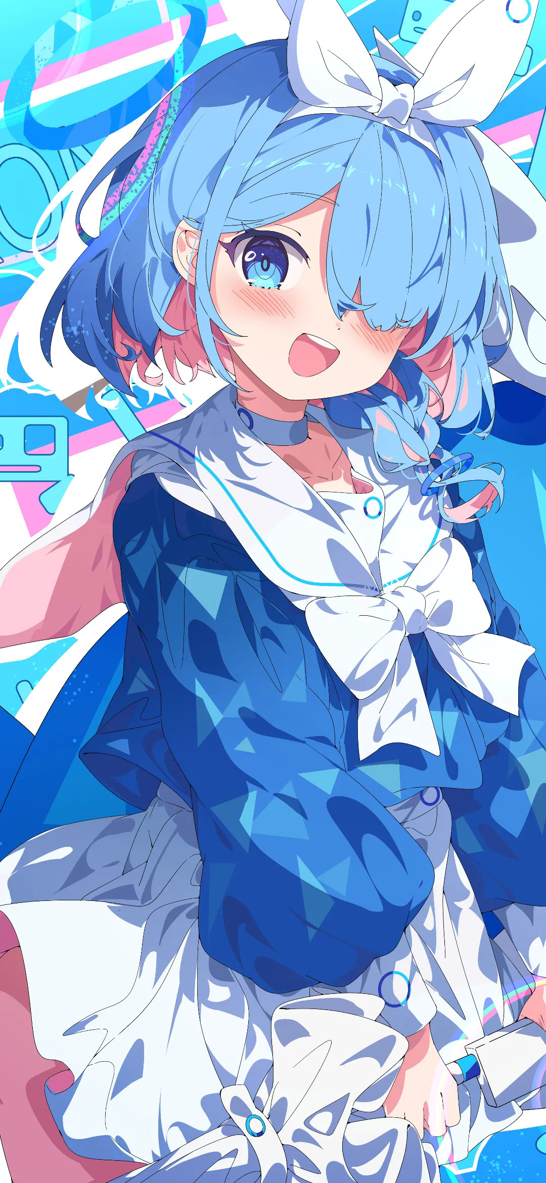 【动漫壁纸】碧蓝档案 砂狼白子 初音未来 芙莉莲 小鲨鱼 命运像阵风 把我们吹向各自的梦 动漫壁纸-第7张