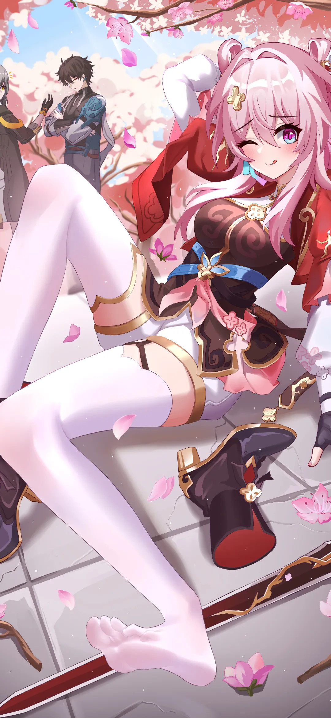 【动漫壁纸】碧蓝档案 砂狼白子 初音未来 芙莉莲 小鲨鱼 命运像阵风 把我们吹向各自的梦 动漫壁纸-第9张