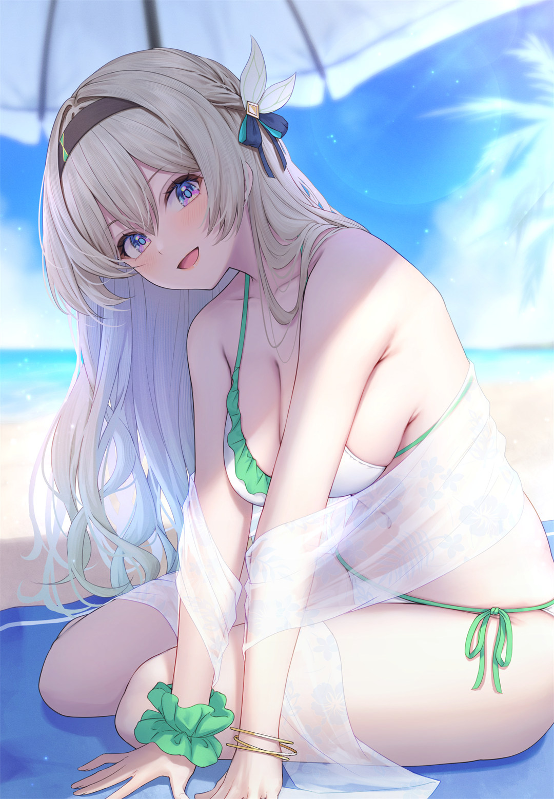 【插画精选】碧蓝档案 桐生桔梗 星铁 流萤 绝区零 艾莲乔 会员插画美图推荐 精选插画-第2张