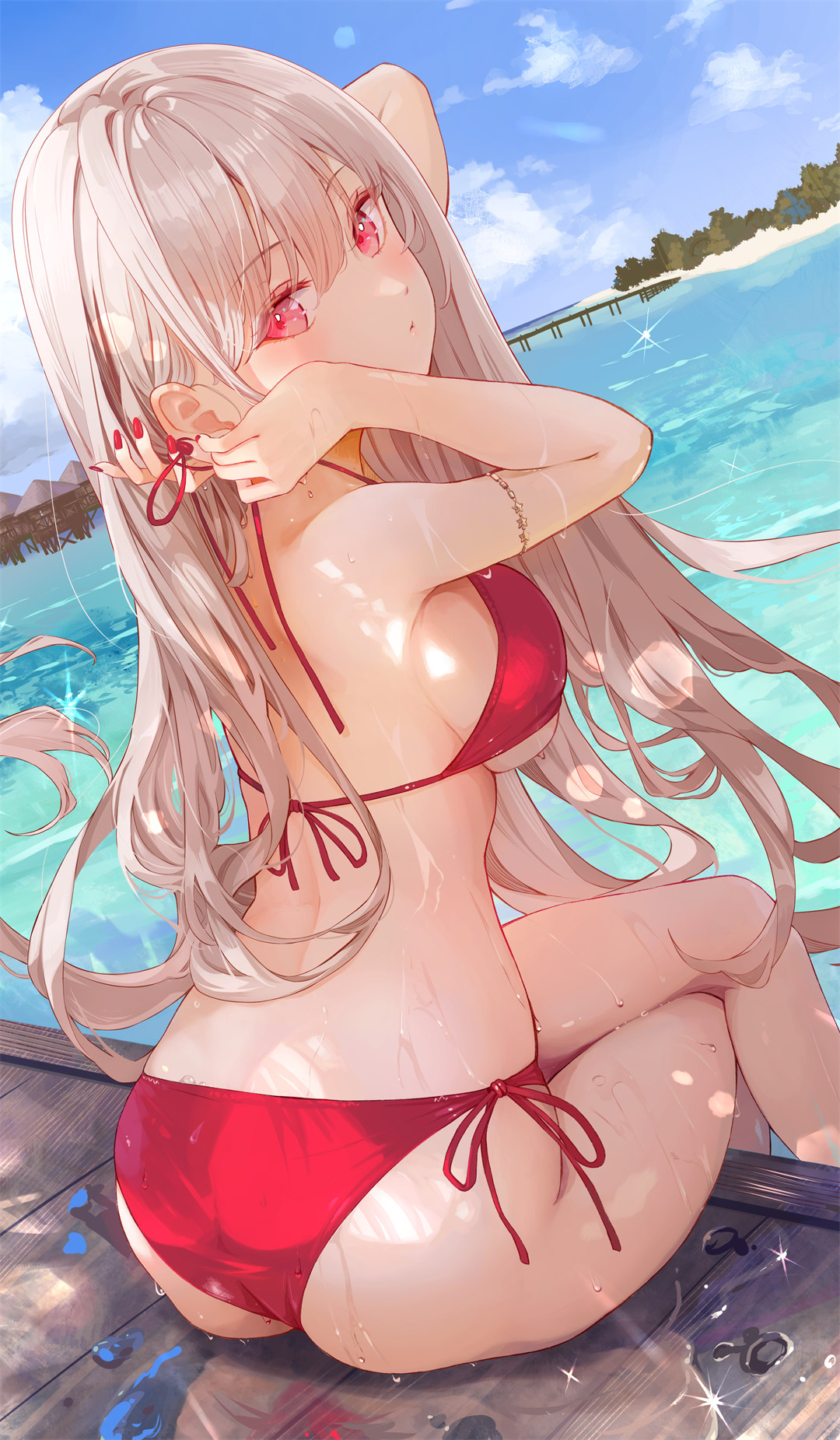【插画精选】碧蓝档案 桐生桔梗 星铁 流萤 绝区零 艾莲乔 会员插画美图推荐 精选插画-第4张