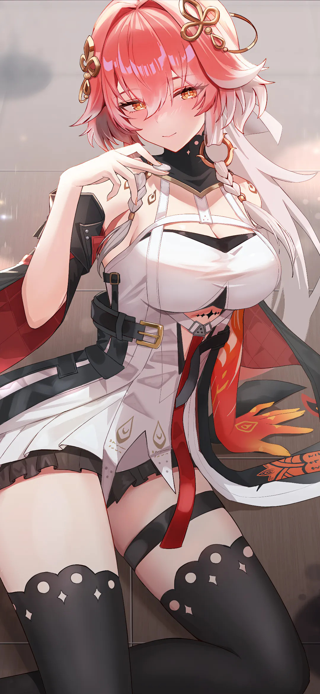 【动漫壁纸】芙莉莲 居家服美少女 试着找寻自我 别再为爱蹉跎 手机壁纸-第6张