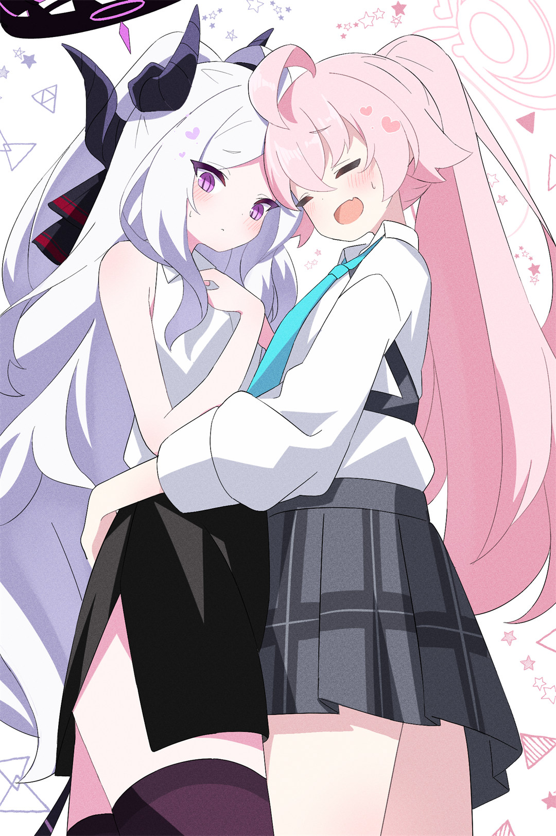 【P站美图】虚拟主播 兎咲ミミ 双马尾美少女 崩坏：星穹铁道 知更鸟 插画美图推荐 P站美图-第1张