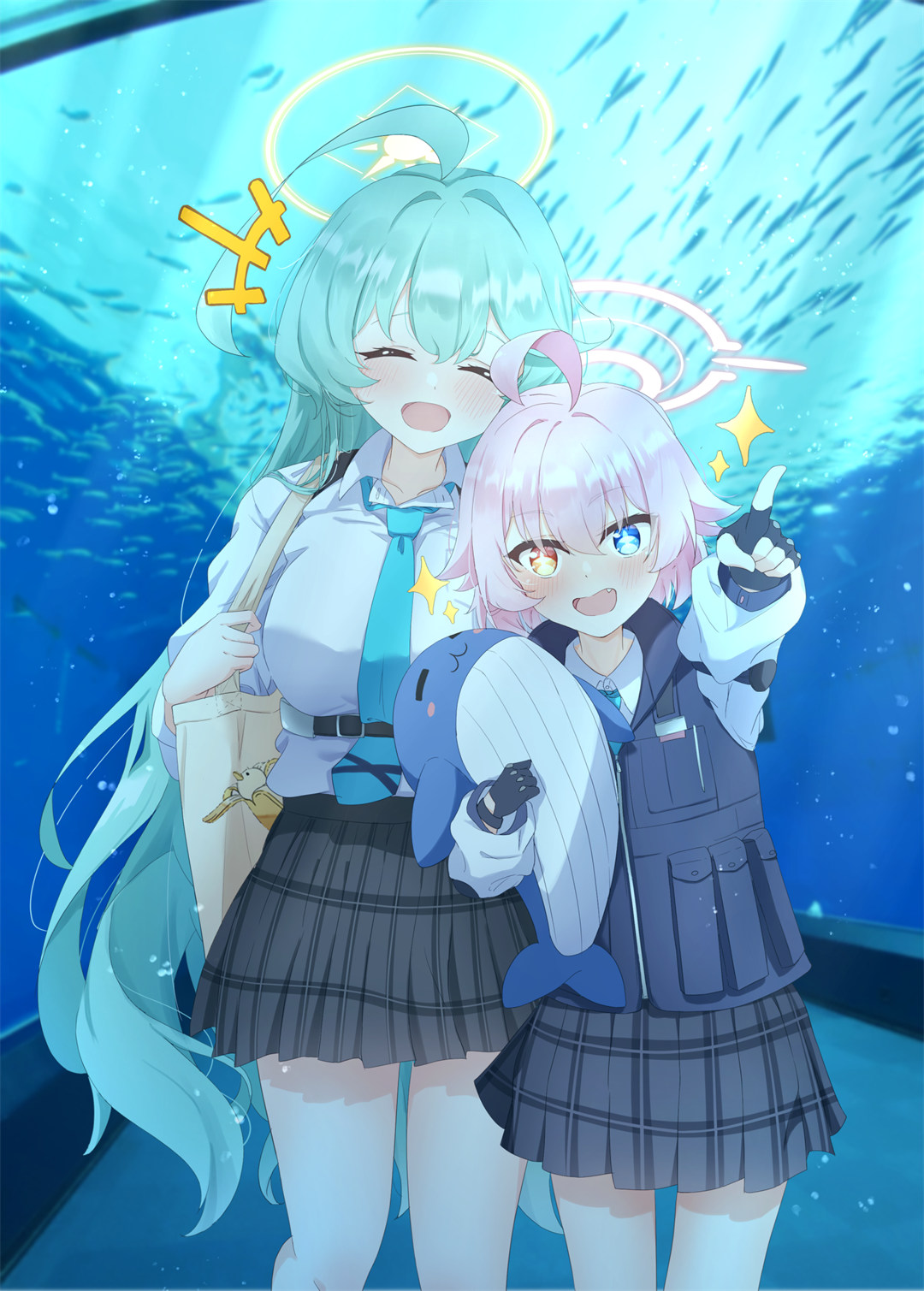 【P站美图】虚拟主播 兎咲ミミ 双马尾美少女 崩坏：星穹铁道 知更鸟 插画美图推荐 P站美图-第13张