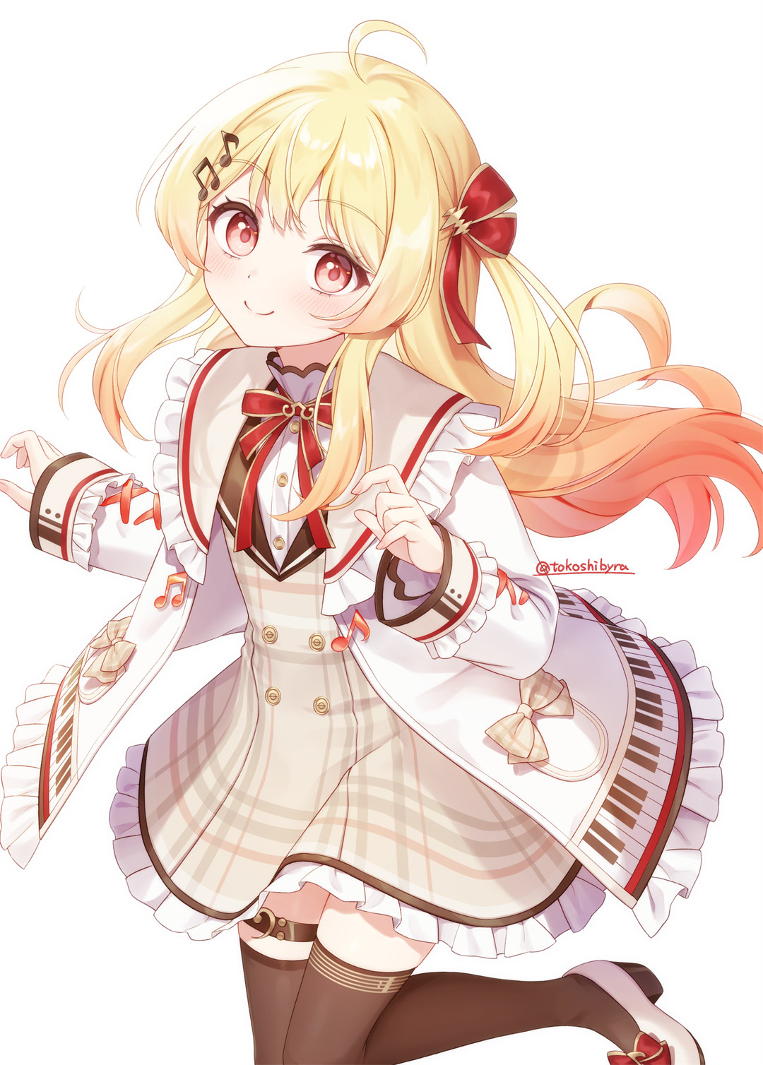 【P站美图】虚拟主播 兎咲ミミ 双马尾美少女 崩坏：星穹铁道 知更鸟 插画美图推荐 P站美图-第14张