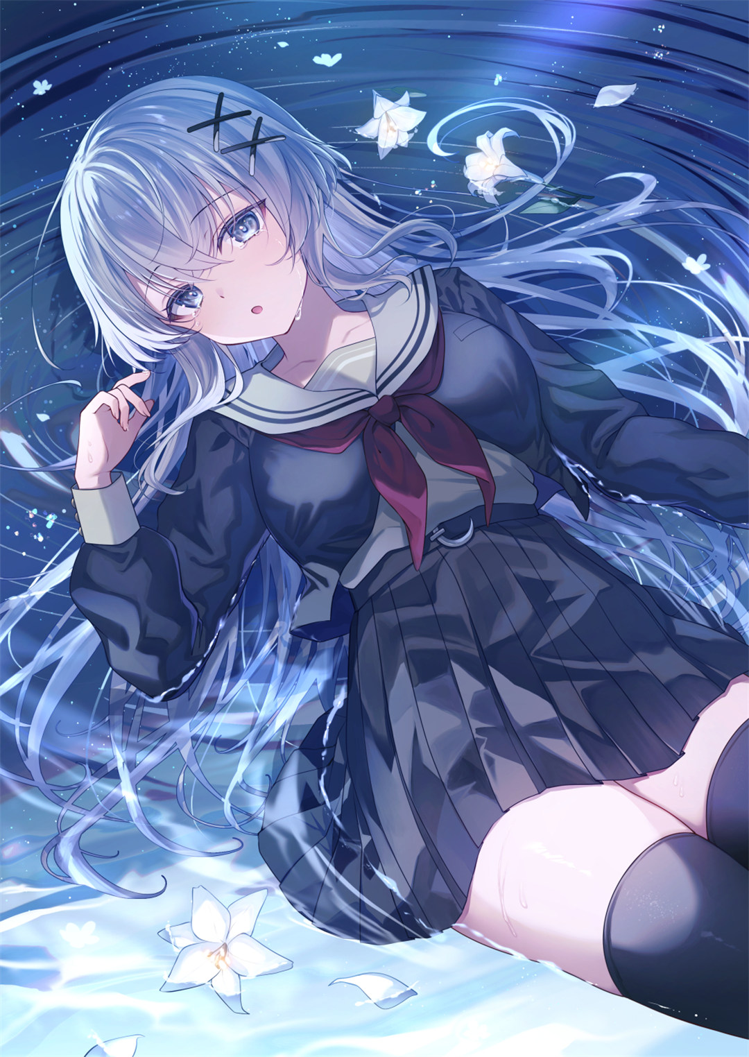 【P站美图】星铁 花火 鸣潮 白芷 原神 芙宁娜 兽耳美少女  插画美图推荐 P站美图-第1张