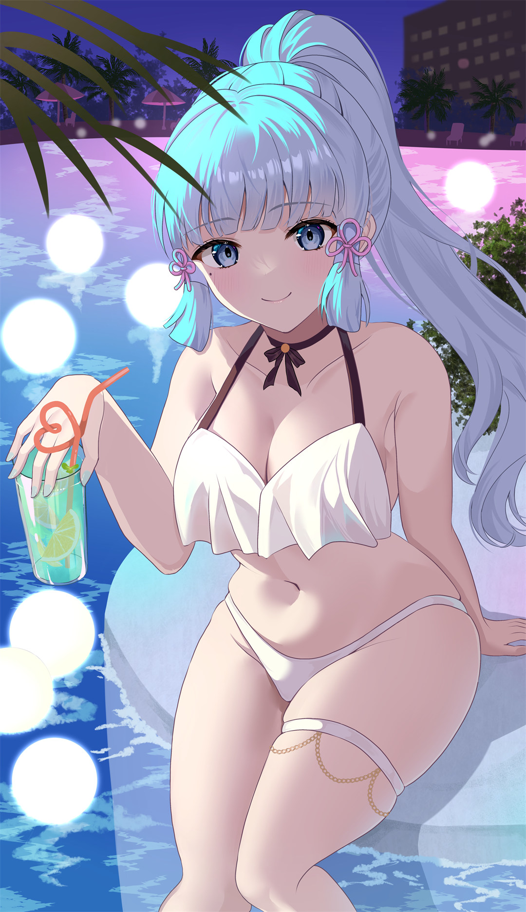 【插画精选】JK短裙美少女 绝区零 妮可 星铁 流萤 会员插画美图推荐 插画精选-第5张