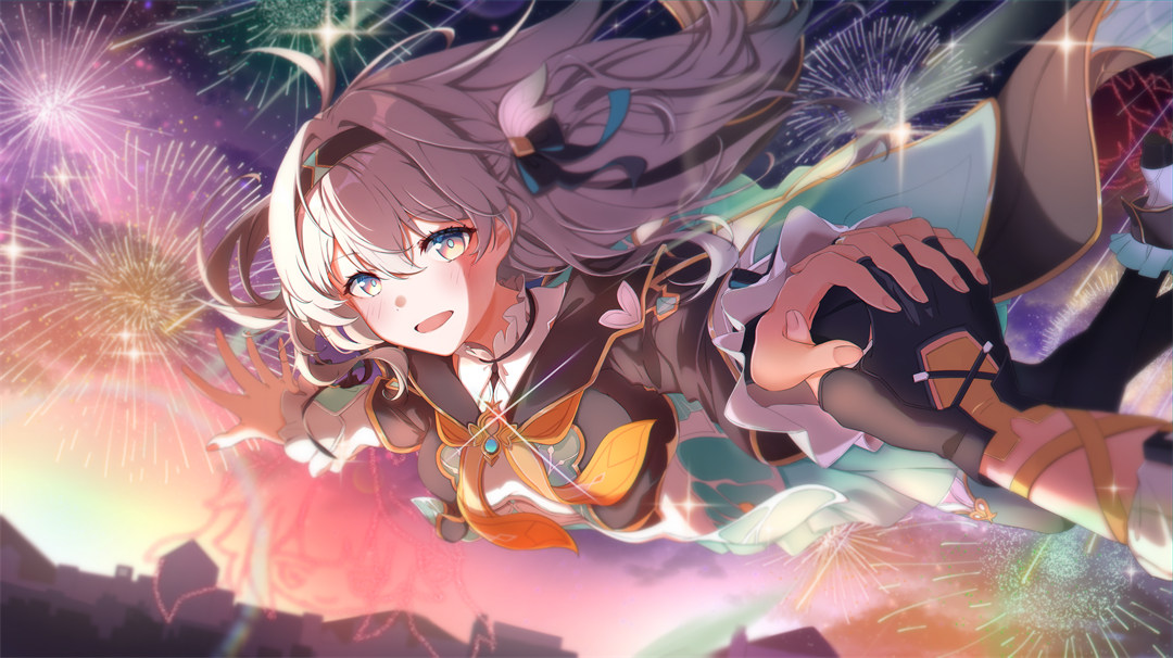 【P站美图】绝区零 铃 艾莲乔 黑长直美少女 鸣潮 吟霖 明日方舟 佩佩 插画美图推荐 P站美图-第3张
