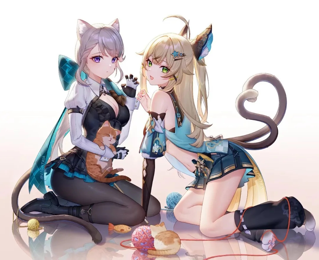 【动漫壁纸】原神 芙芙 星铁 三月七 我的爱绝不会妥协 今天就是爱的季节 动漫壁纸-第17张