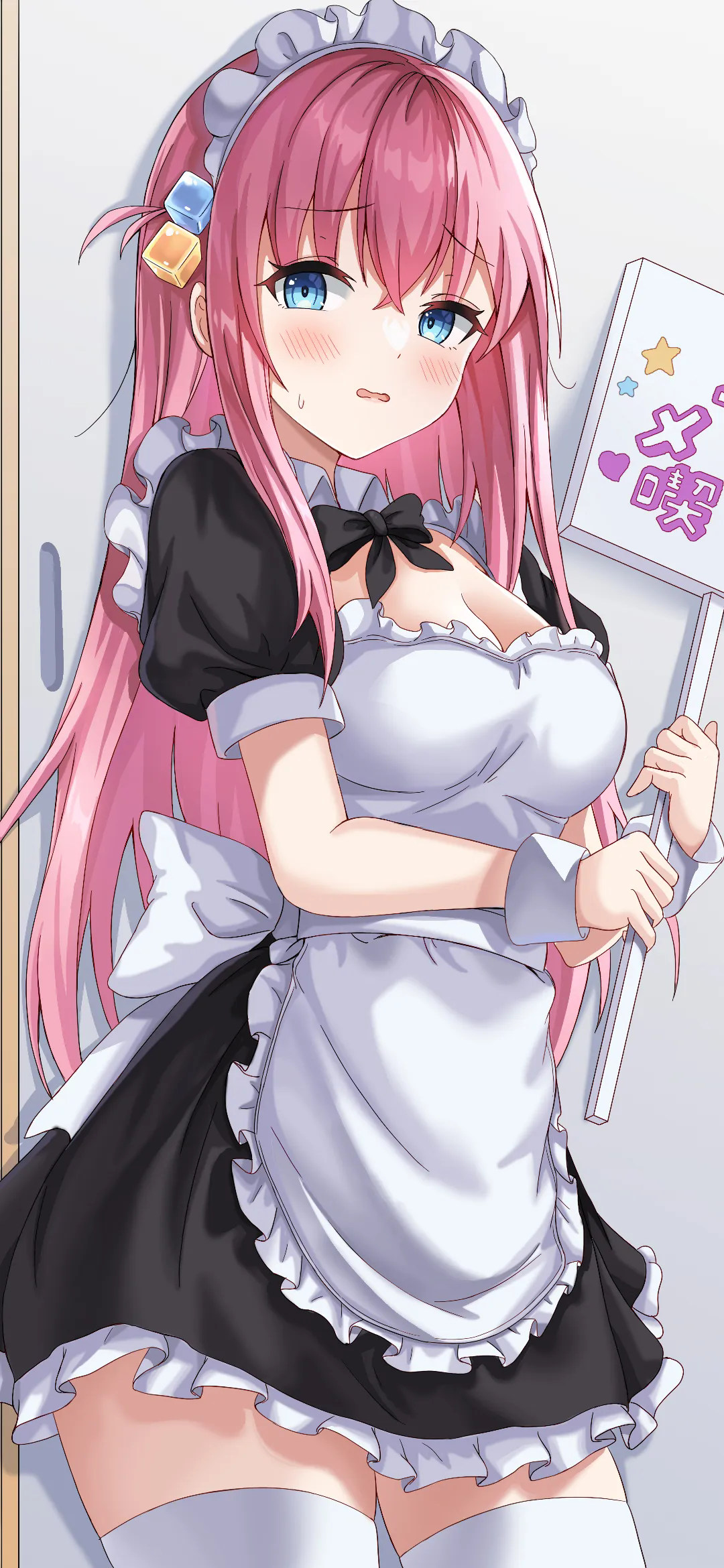 【动漫壁纸】碧蓝档案 御姐砂狼白子 初音未来 女仆美少女 也曾相信你是真的喜欢过 手机壁纸-第15张