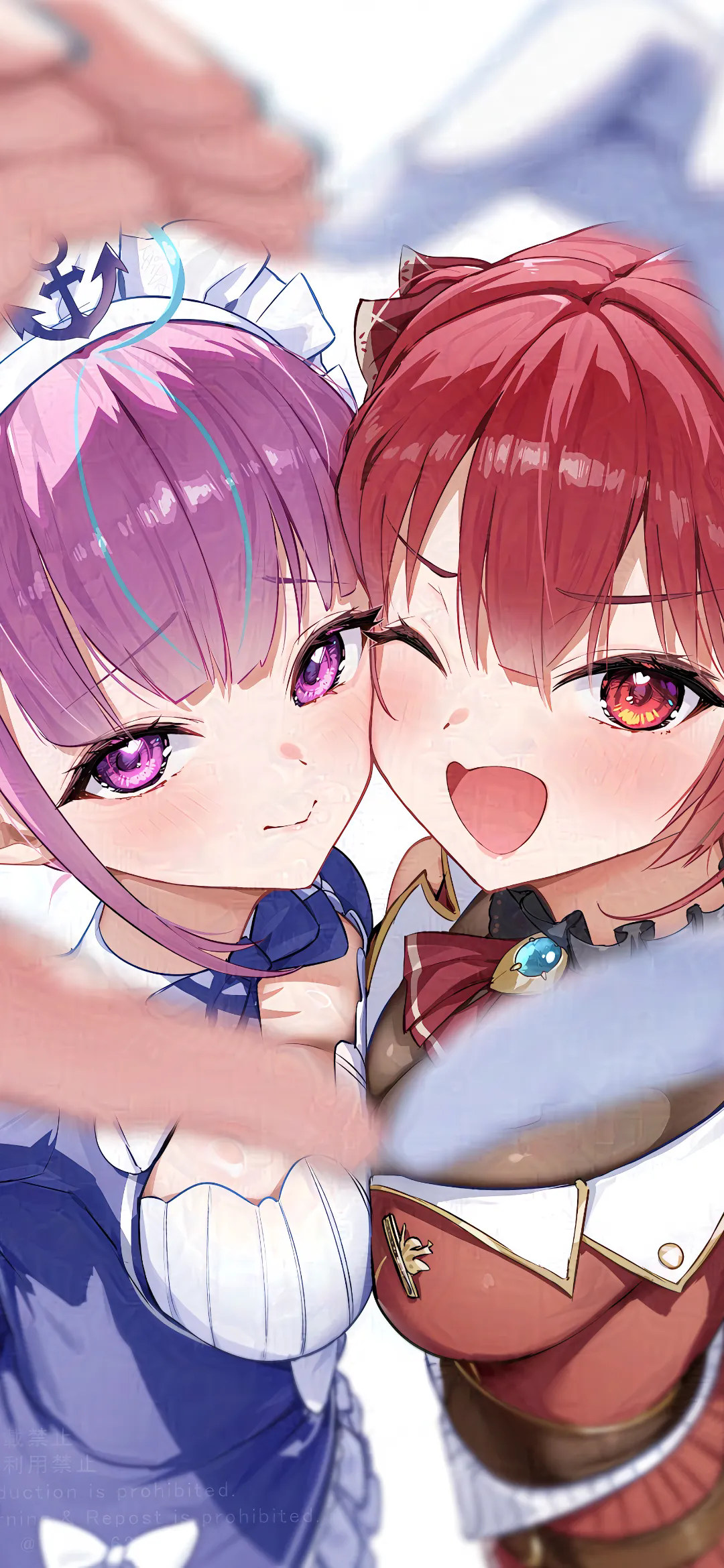 【动漫壁纸】碧蓝档案 御姐砂狼白子 初音未来 女仆美少女 也曾相信你是真的喜欢过 手机壁纸-第16张