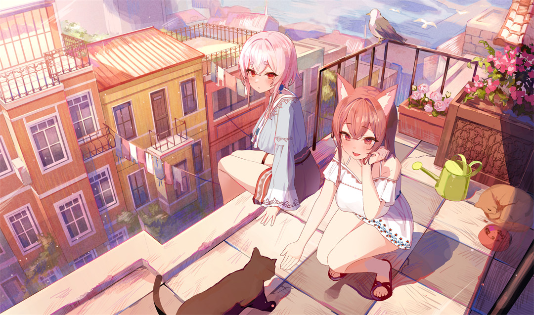 【P站美图】崩坏3 琪亚娜 希儿 水手服美少女 原神 宵宮 插画美图推荐 P站美图-第5张