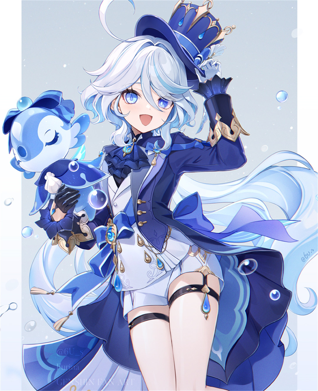 【P站美图】崩坏3 琪亚娜 希儿 水手服美少女 原神 宵宮 插画美图推荐 P站美图-第10张