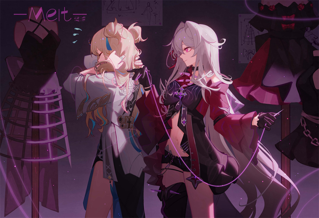 【P站美图】虚拟主播 神咲美夜 碧蓝档案 生盐诺亚 无声铃鹿（赛马娘） 插画美图推荐 P站美图-第1张