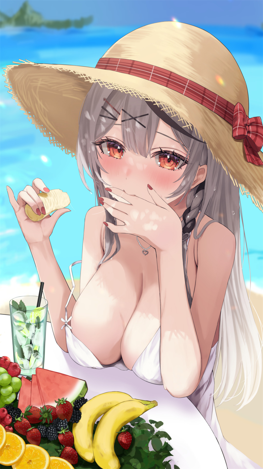 【插画精选】虚拟主播 常暗永远 碧蓝档案 一之濑明日奈 双马尾 会员插画美图推荐 精选插画-第2张