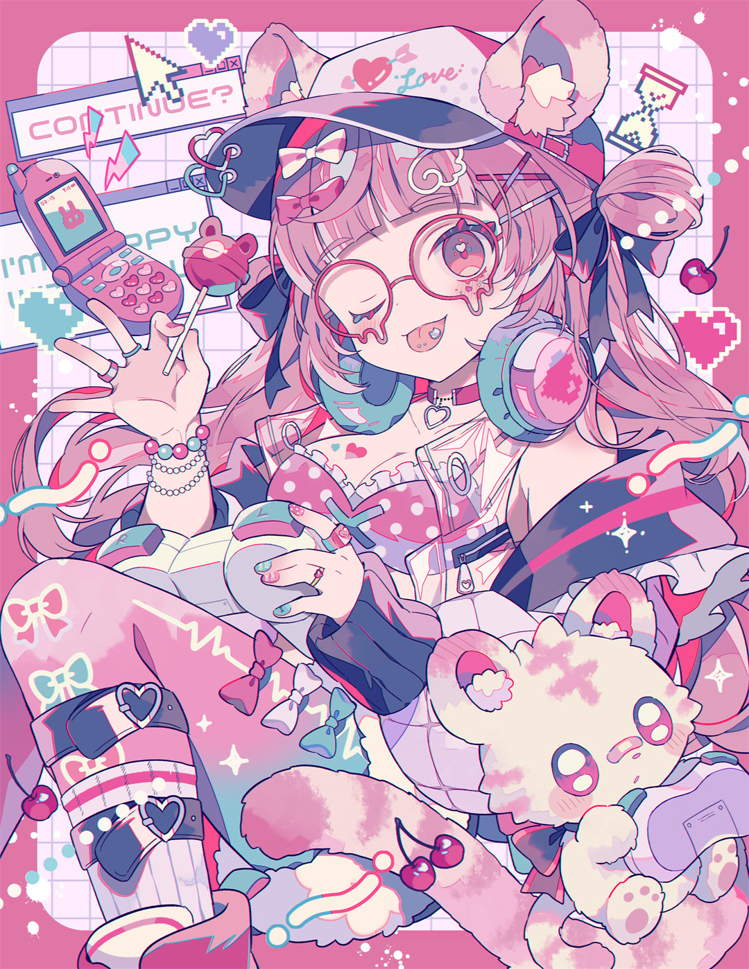 【P站画师】初音未来 魔卡少女樱 原创美少女 日本插画师夢ノ内的美图作品推荐 P站画师-第3张