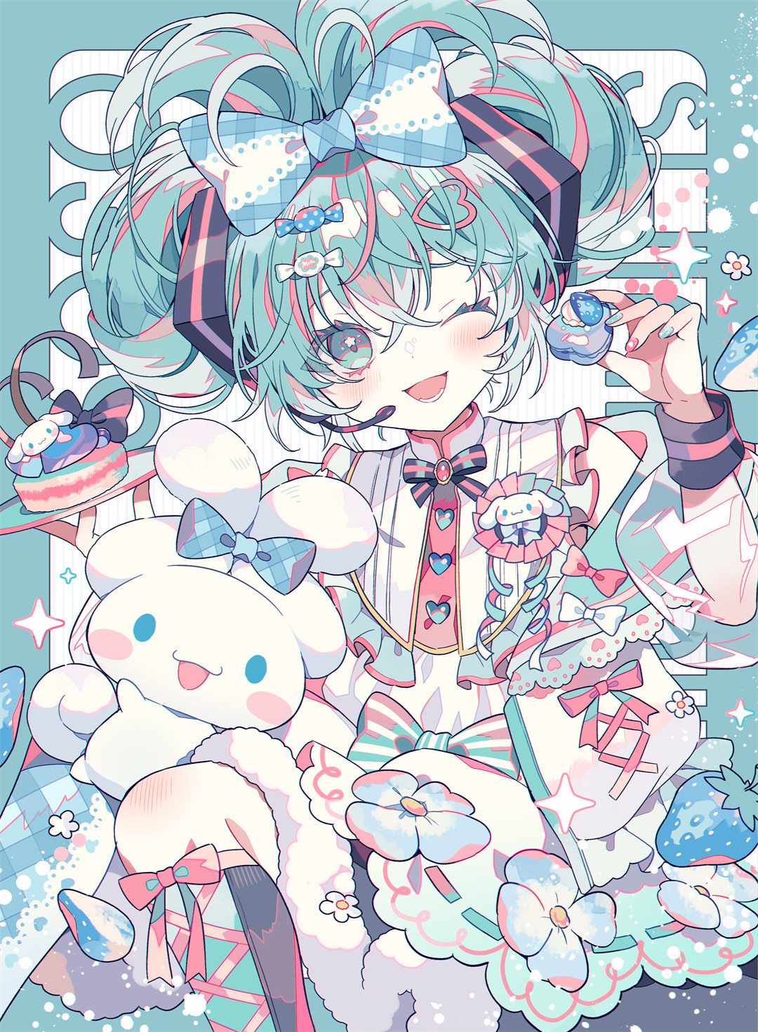 【P站画师】初音未来 魔卡少女樱 原创美少女 日本插画师夢ノ内的美图作品推荐 P站画师-第4张