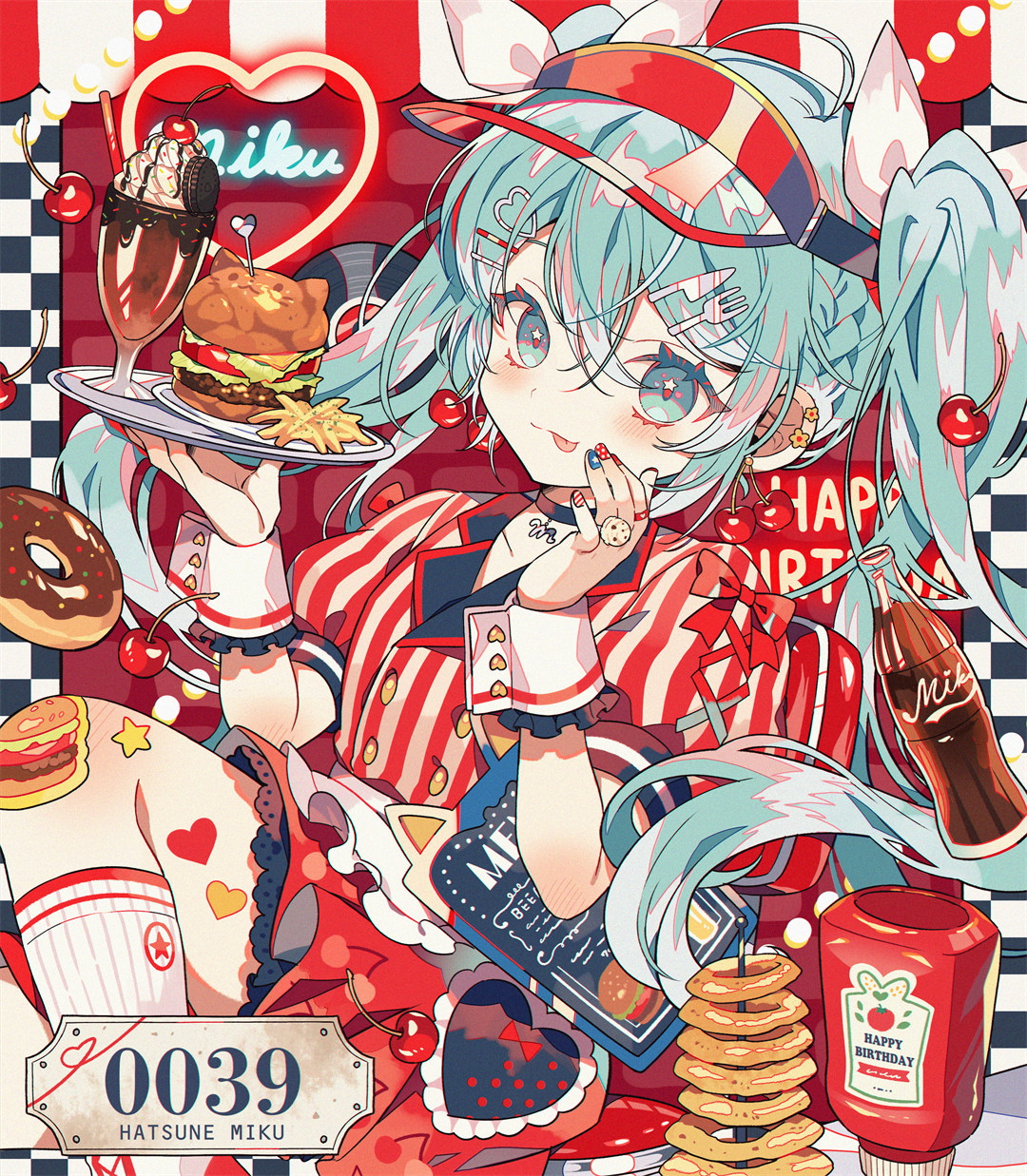 【P站画师】初音未来 魔卡少女樱 原创美少女 日本插画师夢ノ内的美图作品推荐 P站画师-第7张