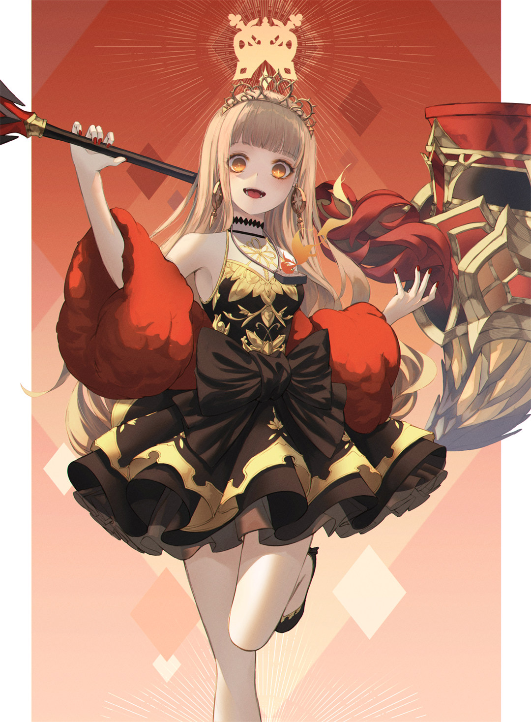 【画师推荐】崩坏3 白发美少女 花火  黄泉 插画师NEØN的美图作品 P站画师-第2张