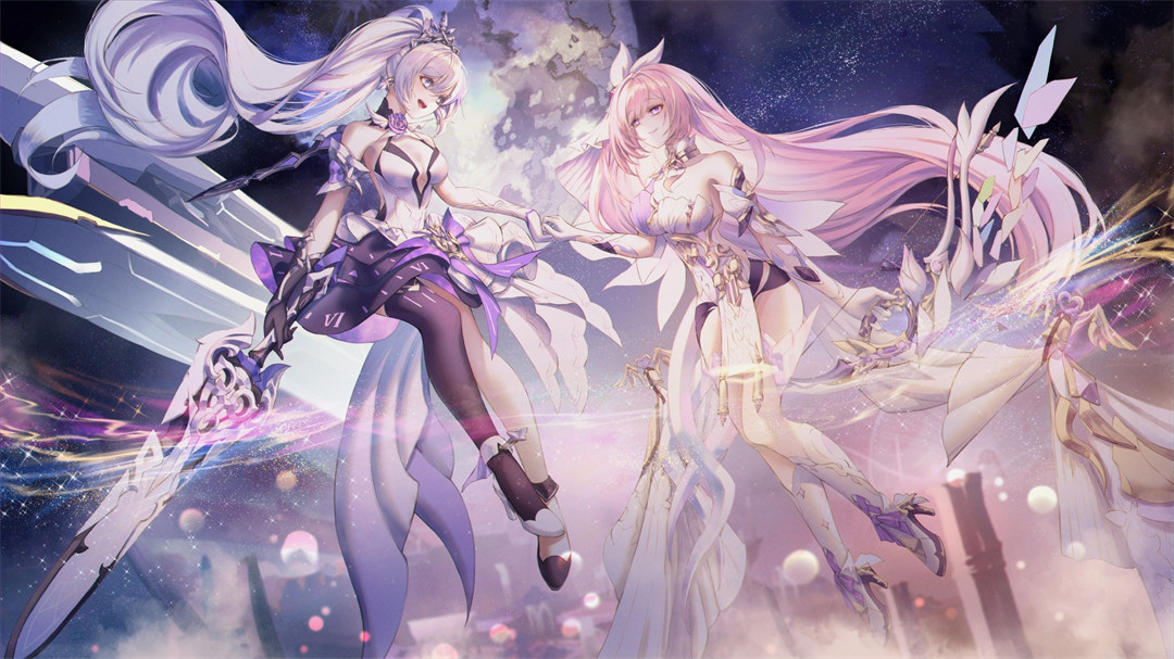 【画师推荐】崩坏3 白发美少女 花火  黄泉 插画师NEØN的美图作品 P站画师-第4张