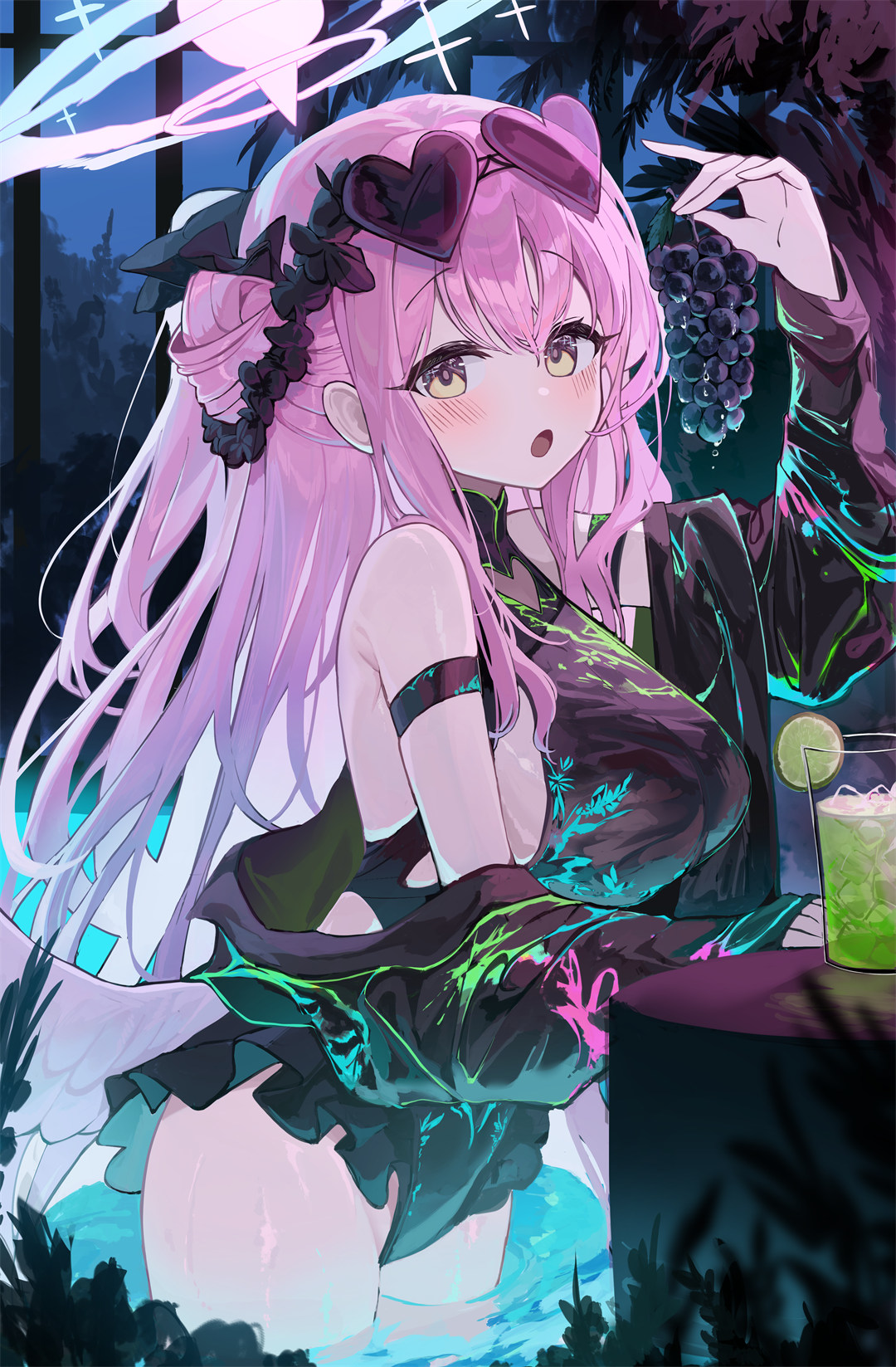 【P站美图】碧蓝档案 妃咲 砂狼シロコ 圣园弥香 双马尾Miku 插画美图推荐 P站美图-第7张