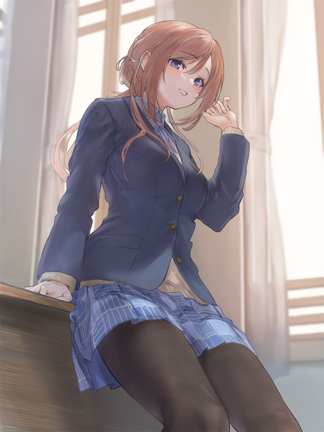 【P站美图】碧蓝档案 妃咲 砂狼シロコ 圣园弥香 双马尾Miku 插画美图推荐 P站美图-第13张