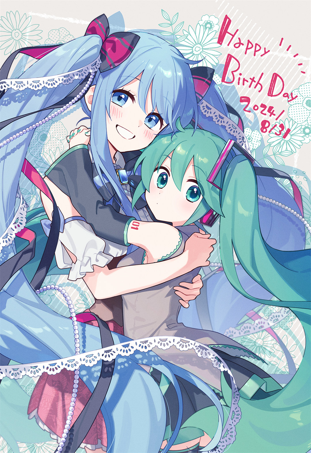 【P站美图】碧蓝档案 妃咲 砂狼シロコ 圣园弥香 双马尾Miku 插画美图推荐 P站美图-第14张