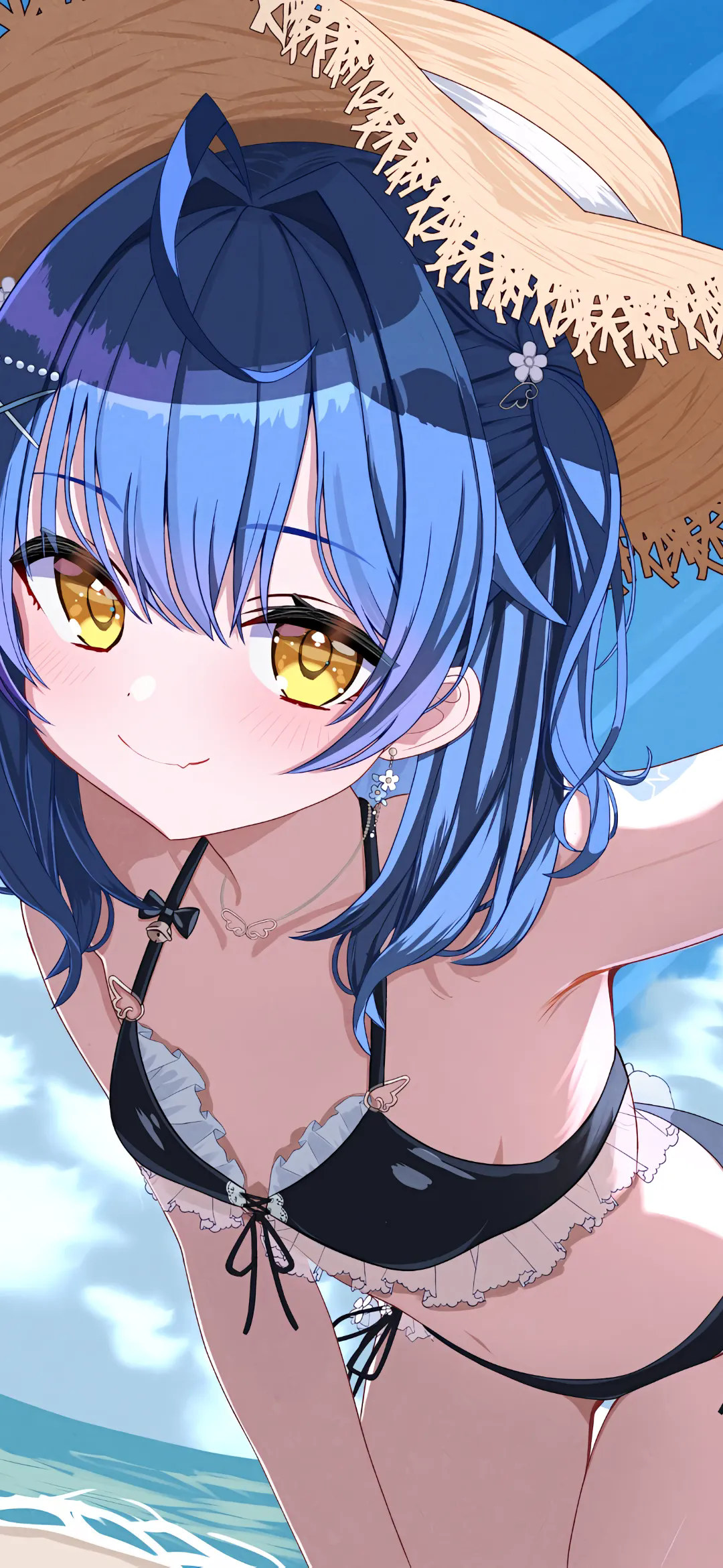【动漫壁纸】碧蓝档案 小鸟游星野 初音未来 爱本就是出其不意的惊奇 手机壁纸-第2张