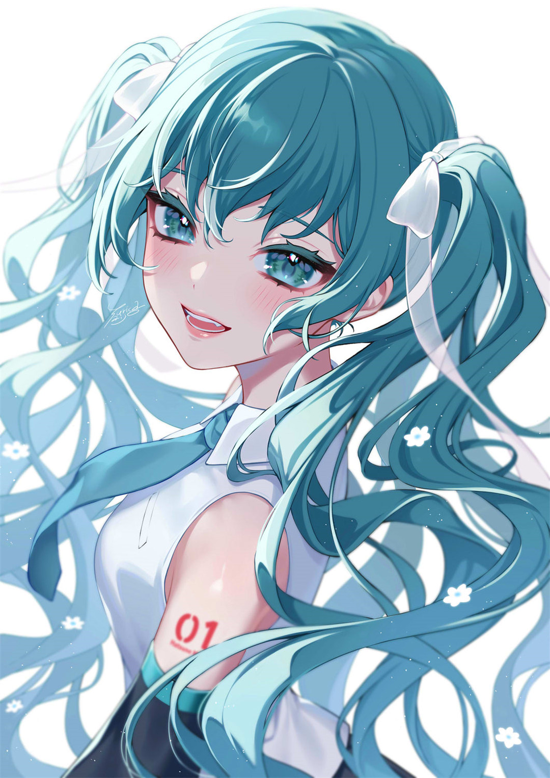 【P站美图】星铁 阮梅 初音未来 制服美少女 原神 玛拉妮 插画美图推荐 P站美图-第7张