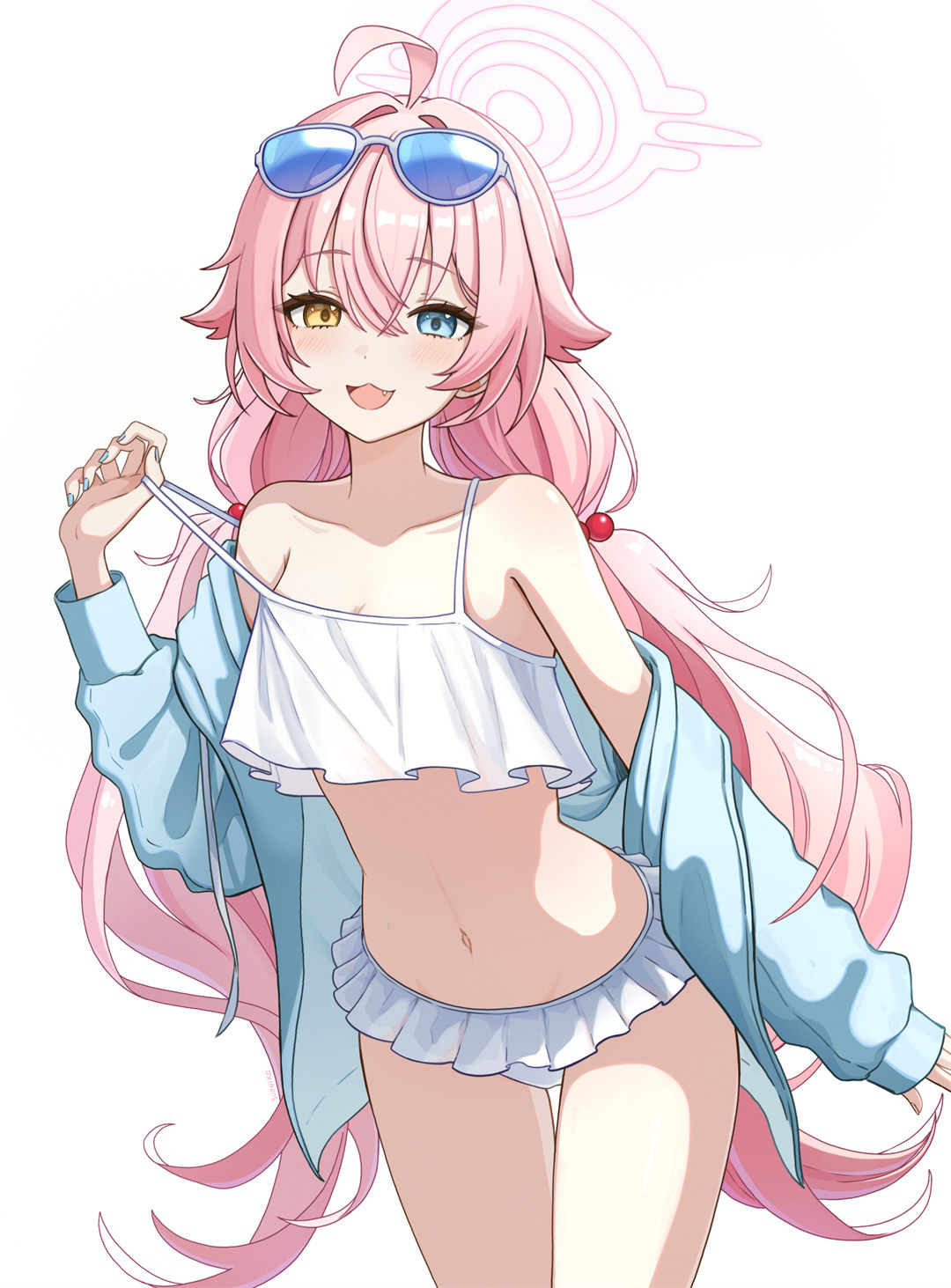 【P站美图】碧蓝档案 砂狼白子 原神 芙宁娜 初音未来 兔女郎 桐生桔梗 插画美图推荐 P站美图-第3张