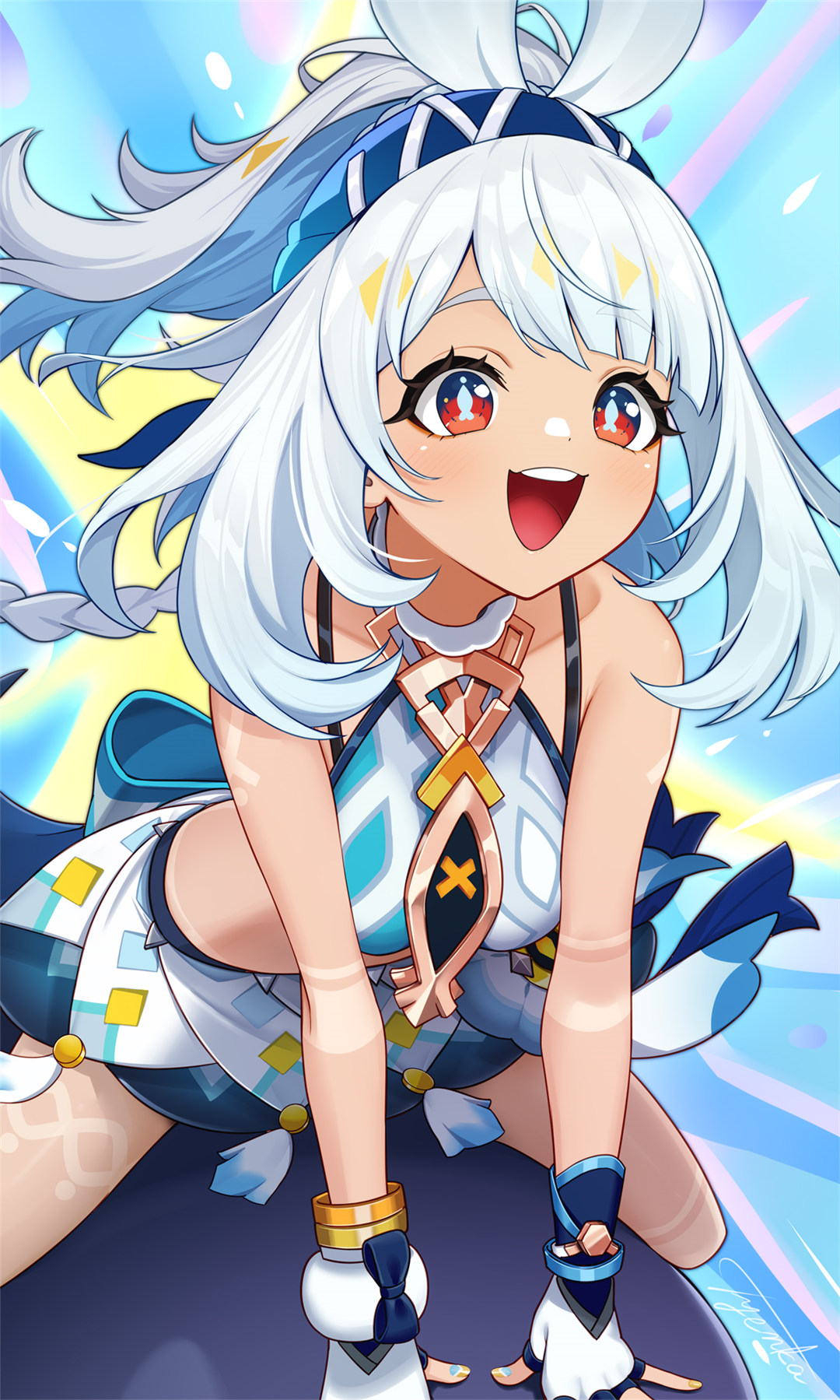 【P站美图】碧蓝档案 砂狼白子 原神 芙宁娜 初音未来 兔女郎 桐生桔梗 插画美图推荐 P站美图-第7张