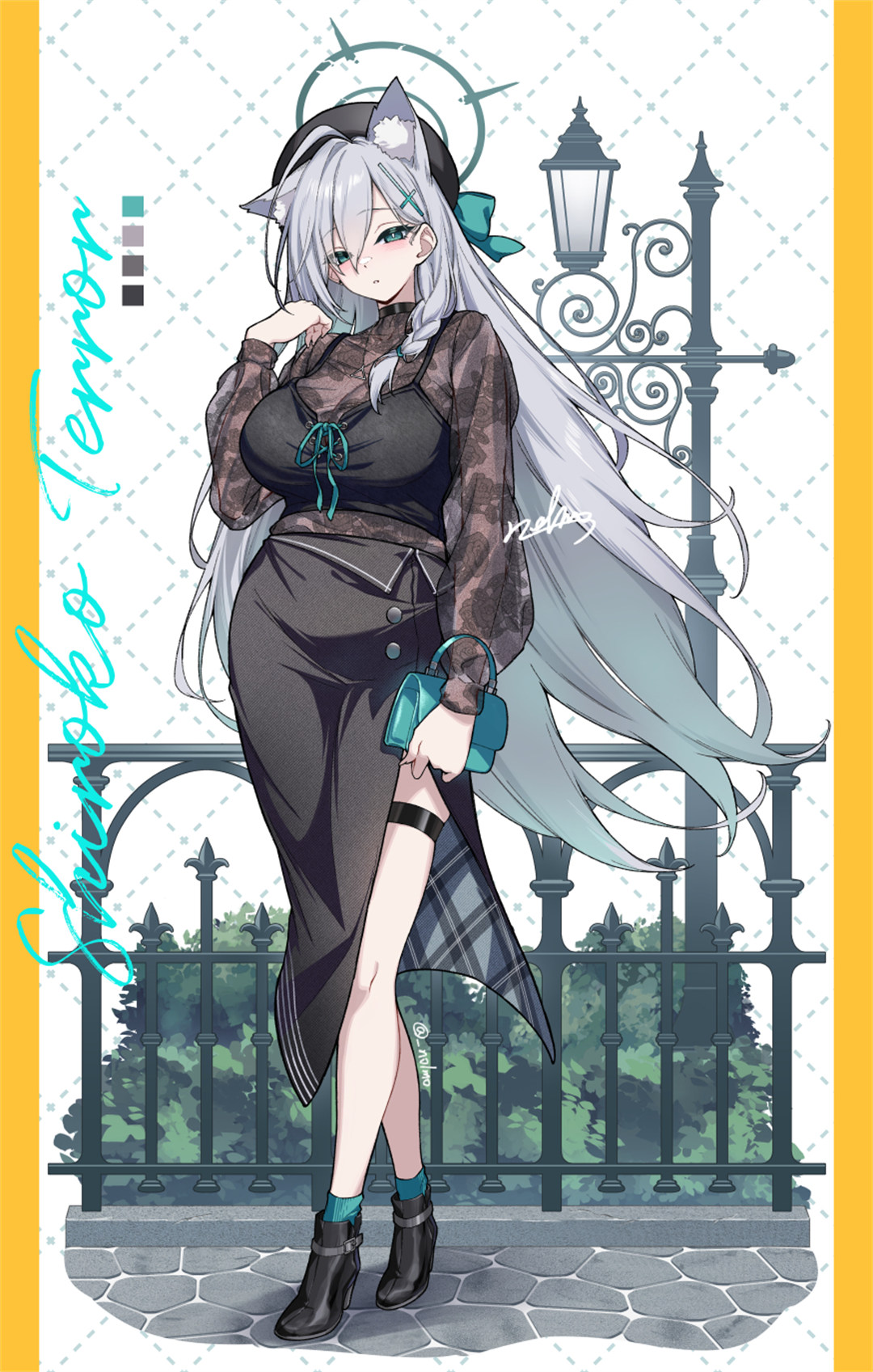 【P站美图】碧蓝档案 砂狼白子 原神 芙宁娜 初音未来 兔女郎 桐生桔梗 插画美图推荐 P站美图-第8张