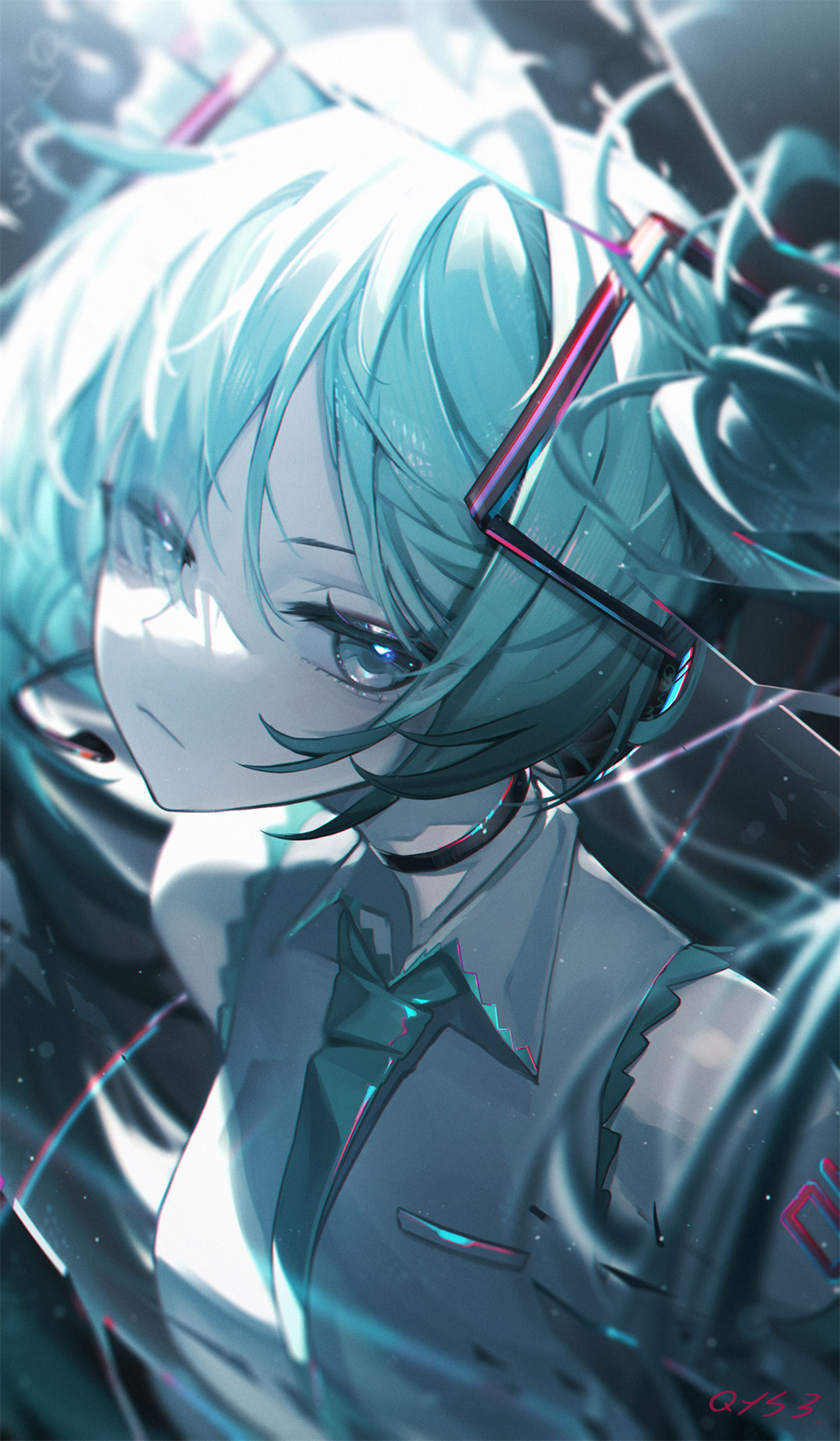【P站画师】又是一位喜欢初音未来的画师，Miku我来啦！~中国插画师千夜QYS3的美图作品推荐 P站画师-第2张