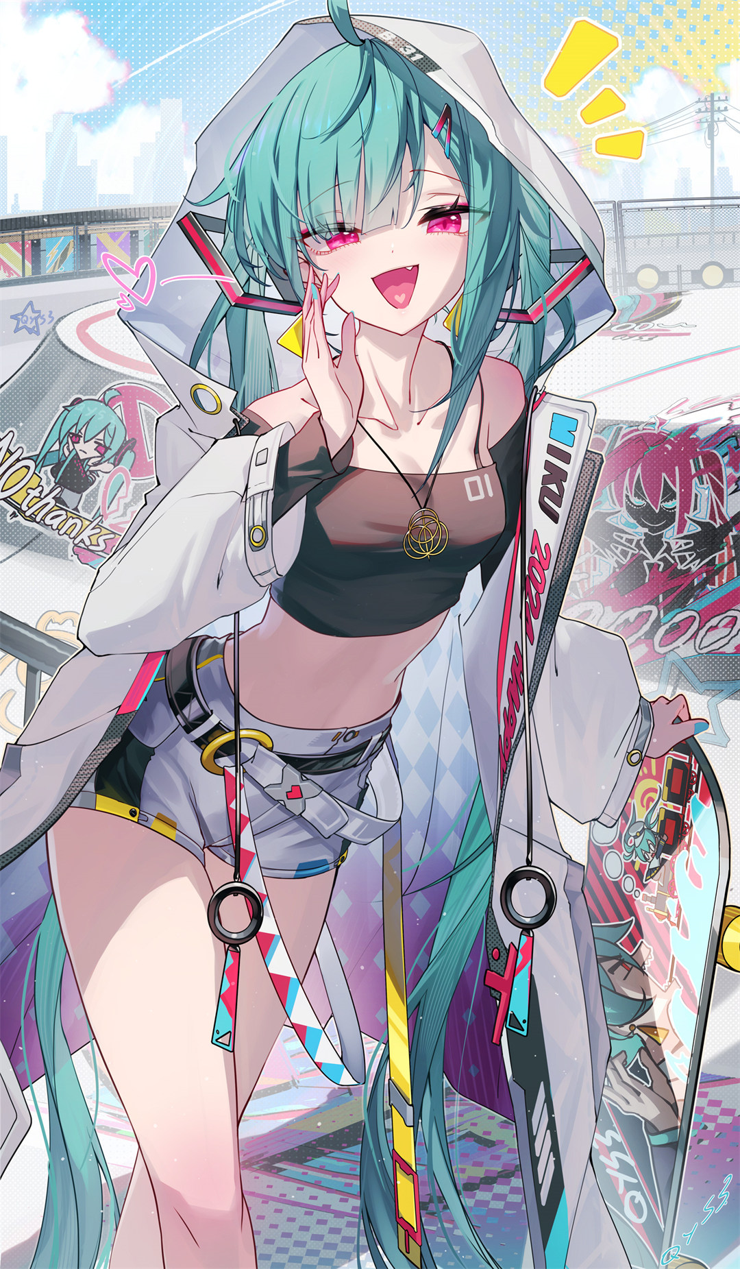 【P站画师】又是一位喜欢初音未来的画师，Miku我来啦！~中国插画师千夜QYS3的美图作品推荐 P站画师-第3张