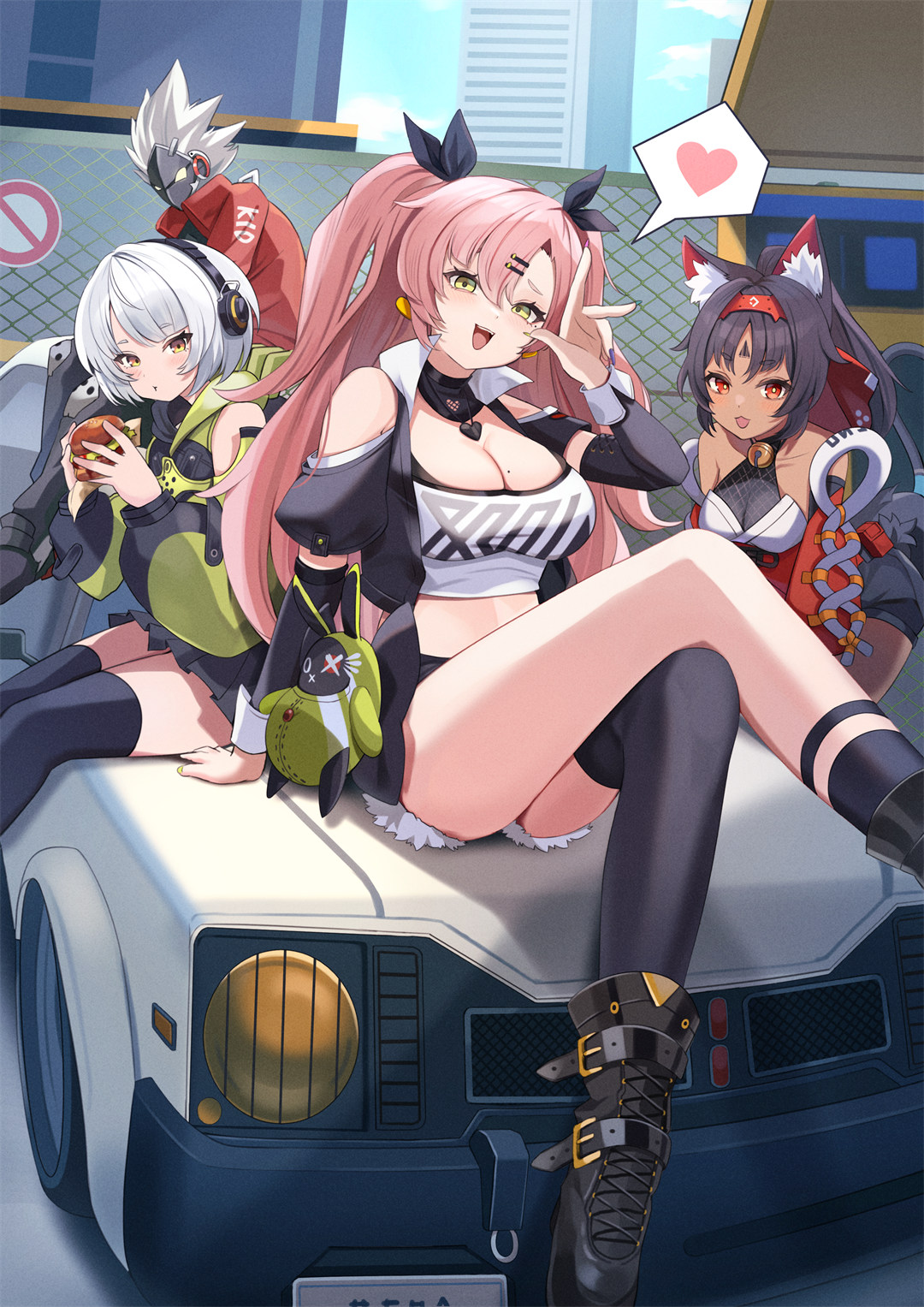 【P站美图】初音未来 双马尾Miku 绝区零 妮可 原神 芙宁娜 星铁 花火 插画美图推荐 P站美图-第1张
